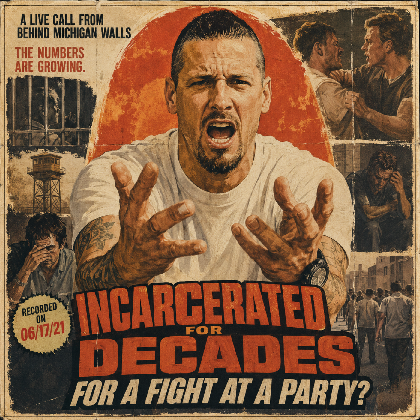 Incarcerated for decades for a fight at a party? episode artwork