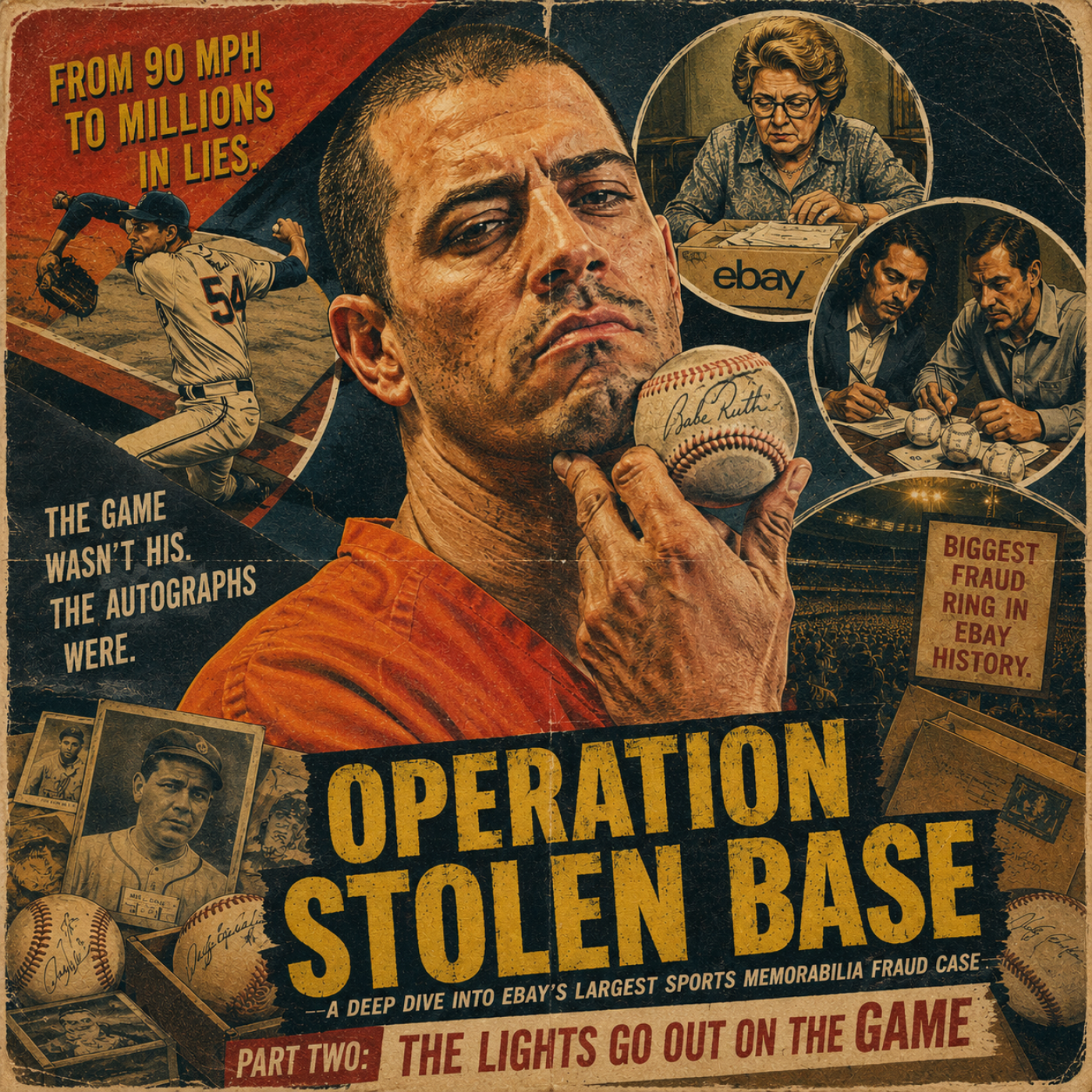 Operation Stolen base: A deep dive into EBAYS largest Sports Memorabilia Fraud Part 2 episode artwork