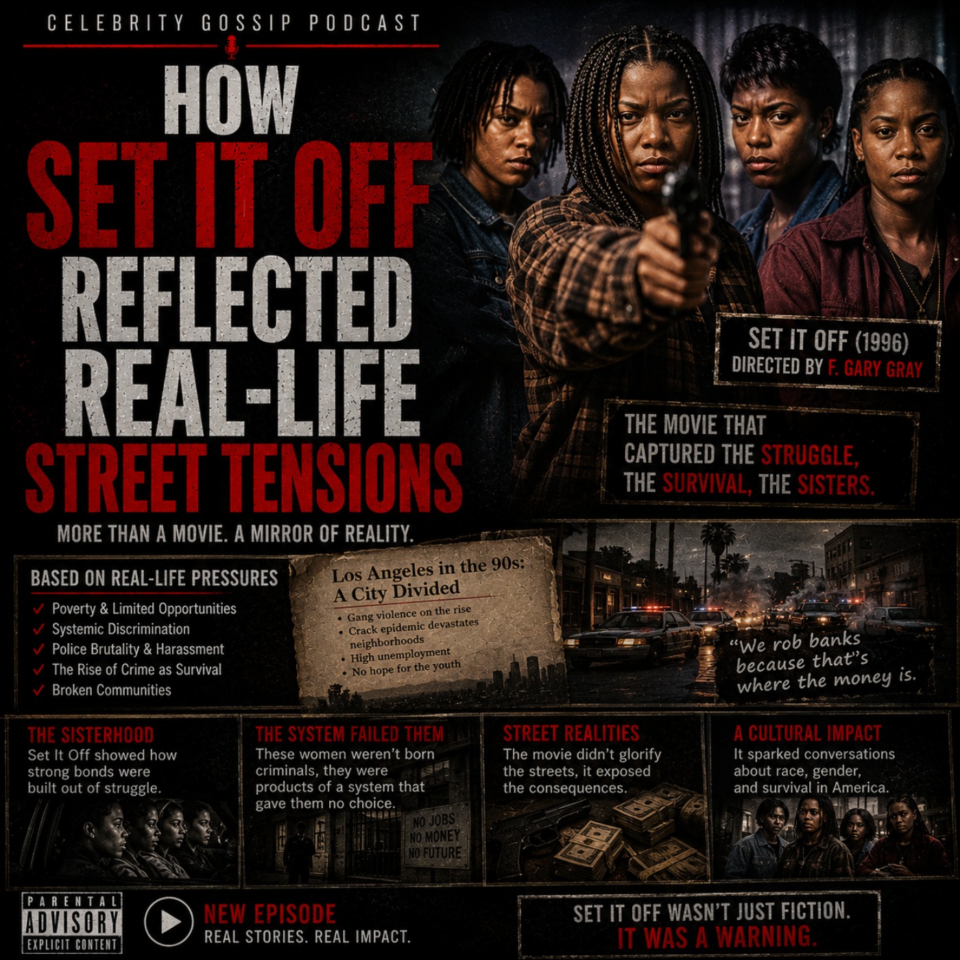 How Set It Off Reflected Real-Life Street Tensions episode artwork
