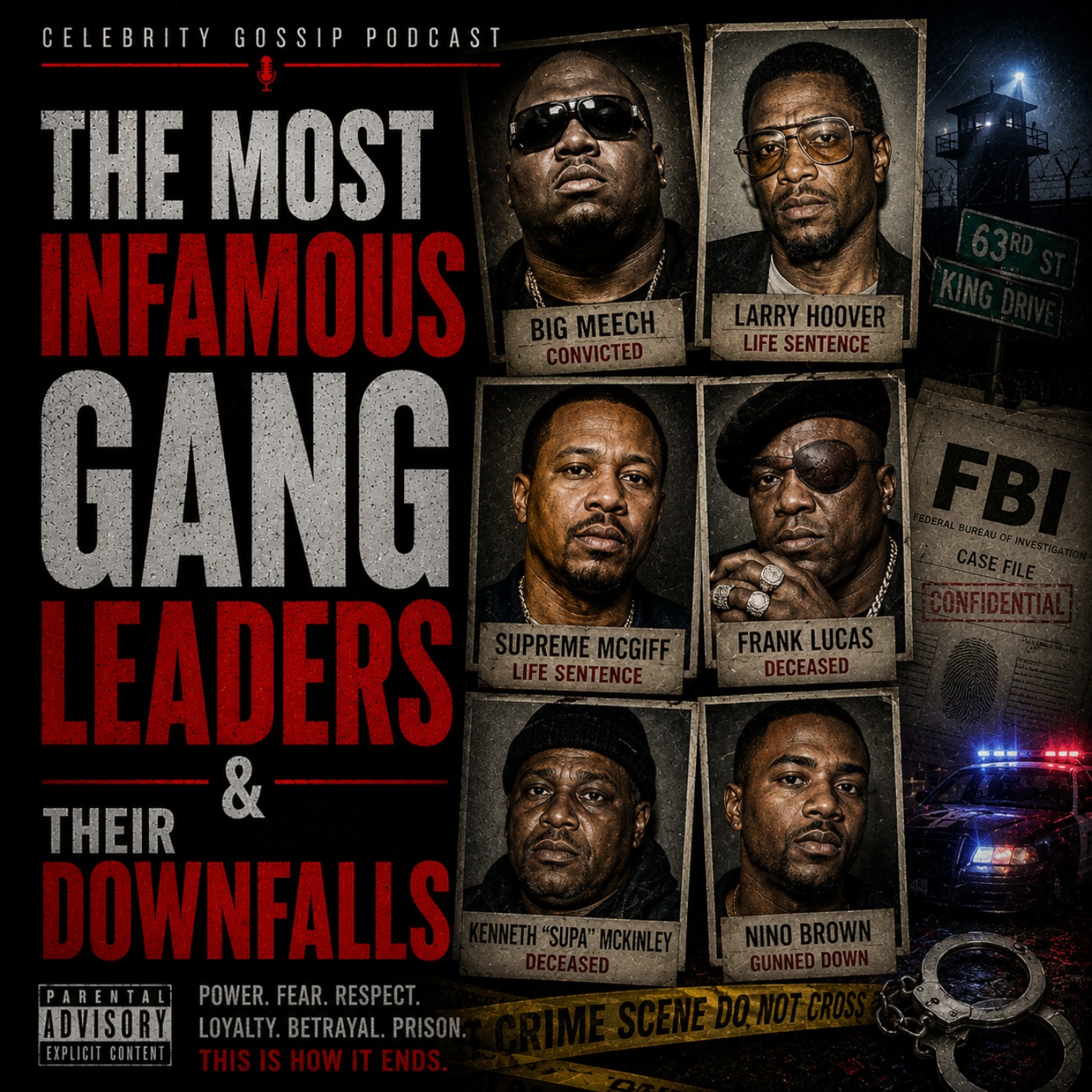 The Most Infamous Gang Leaders & Their Downfalls episode artwork