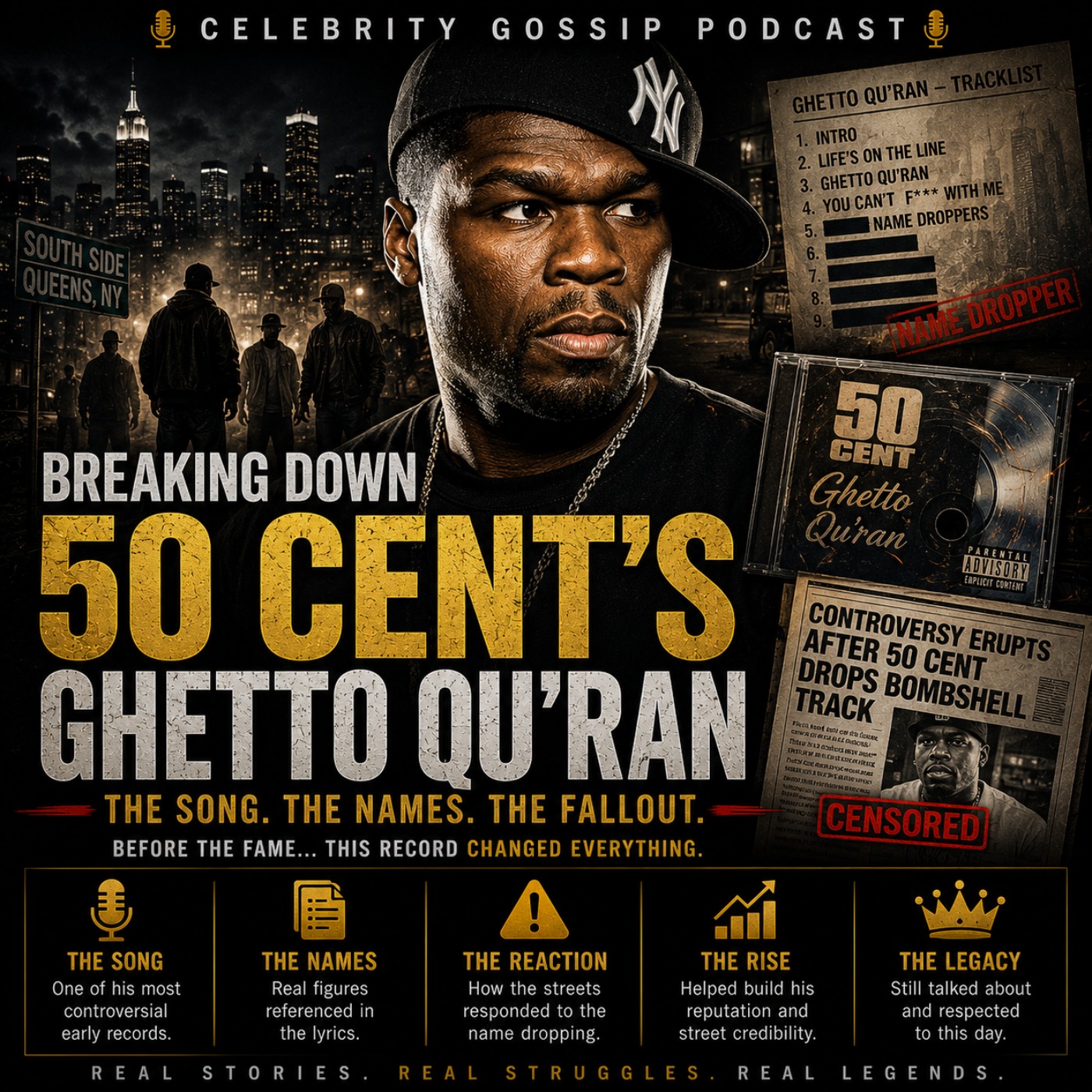 Breaking Down 50 Cent’s Ghetto Qu’ran episode artwork
