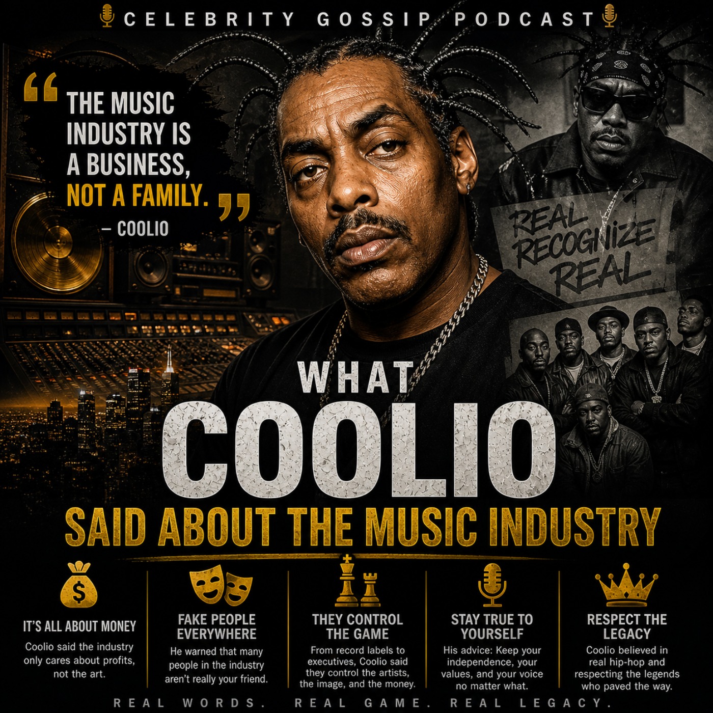 What Coolio Said About the Music Industry episode artwork