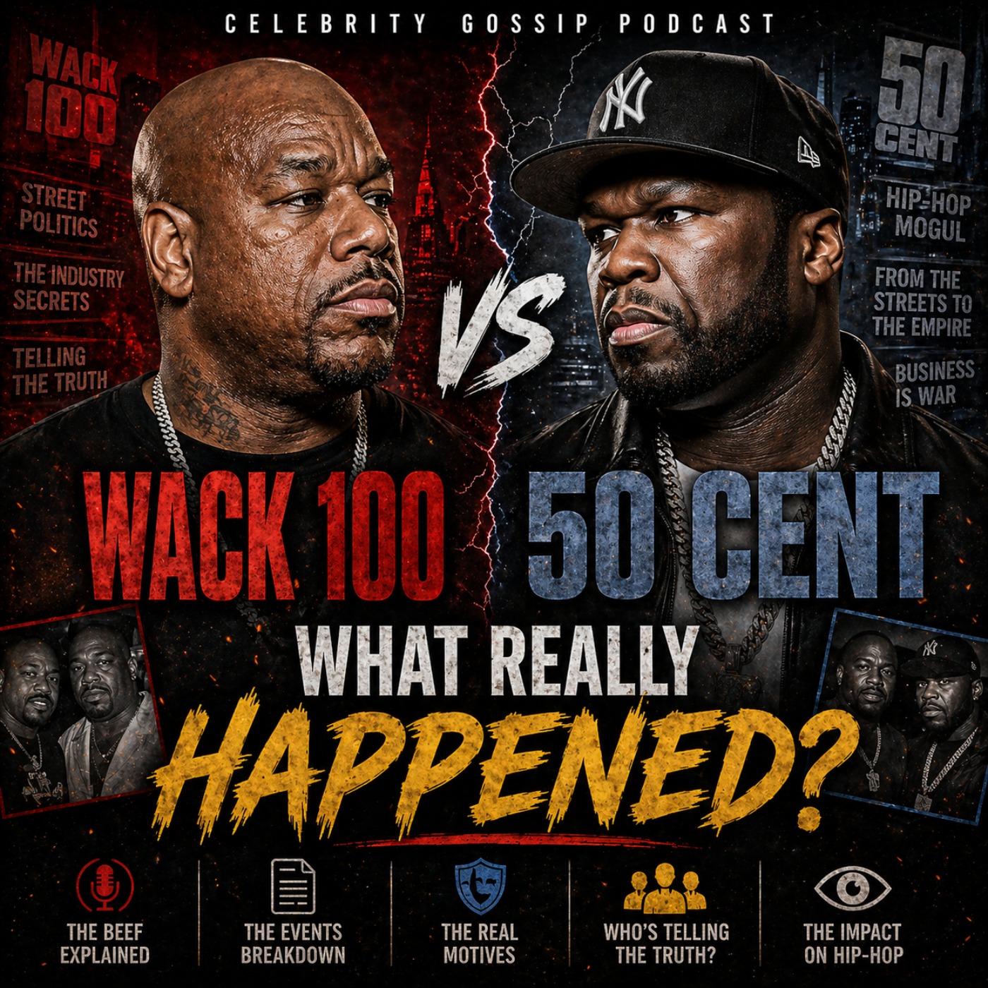 Wack 100 vs 50 Cent: What Really Happened? episode artwork