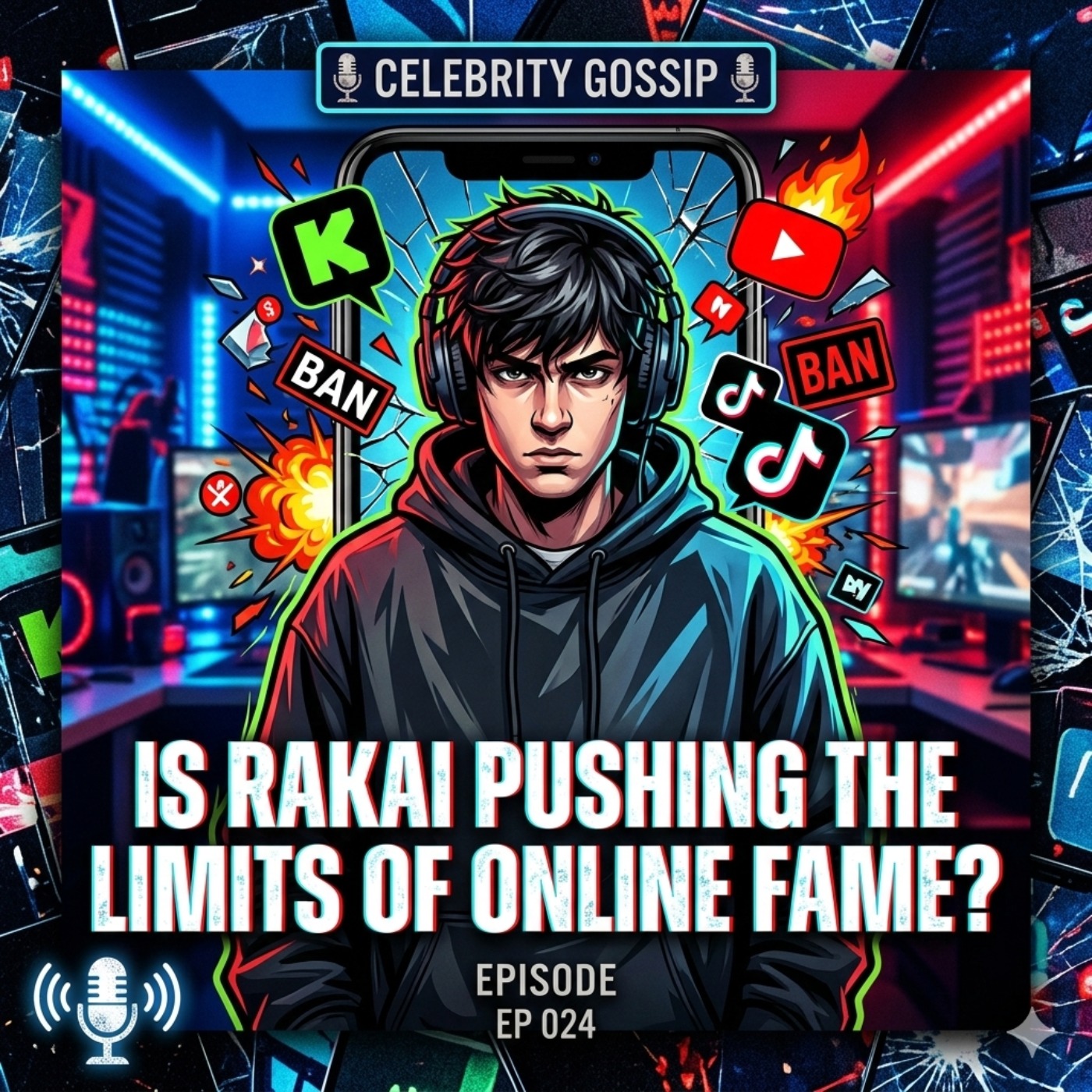 Is Rakai Pushing the Limits of Online Fame? episode artwork