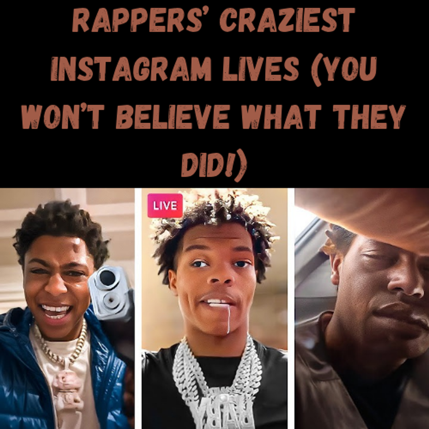 S19 Ep11: Rappers’ Craziest Instagram Lives (You Won’t Believe What They Did!) episode artwork