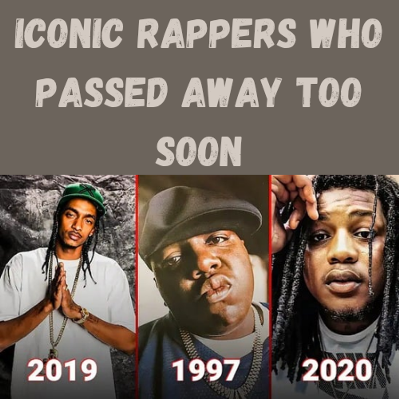 S11 Ep13: Iconic Rappers Who Passed Away Too Soon episode artwork