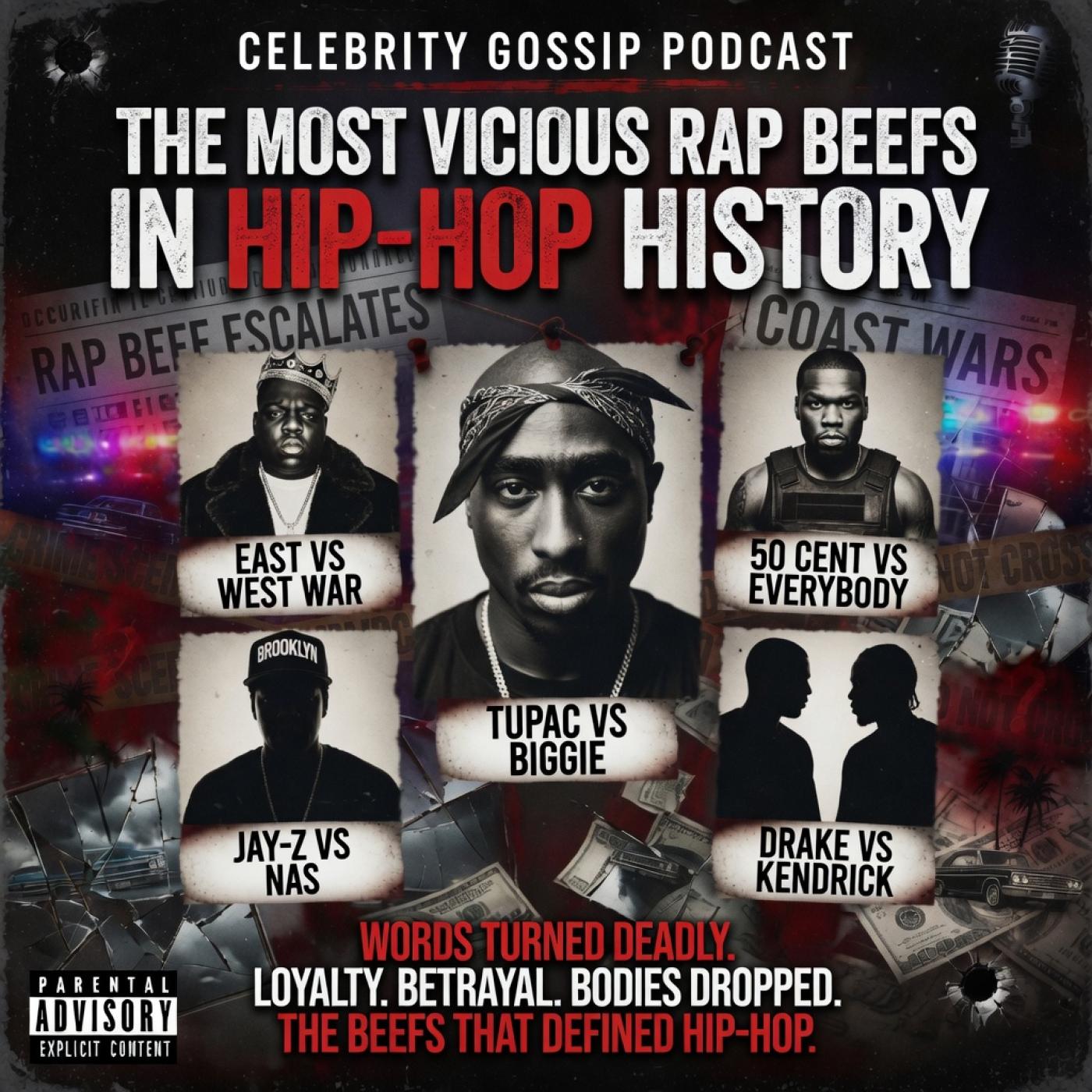 The Most Vicious Rap Beefs in Hip-Hop History episode artwork