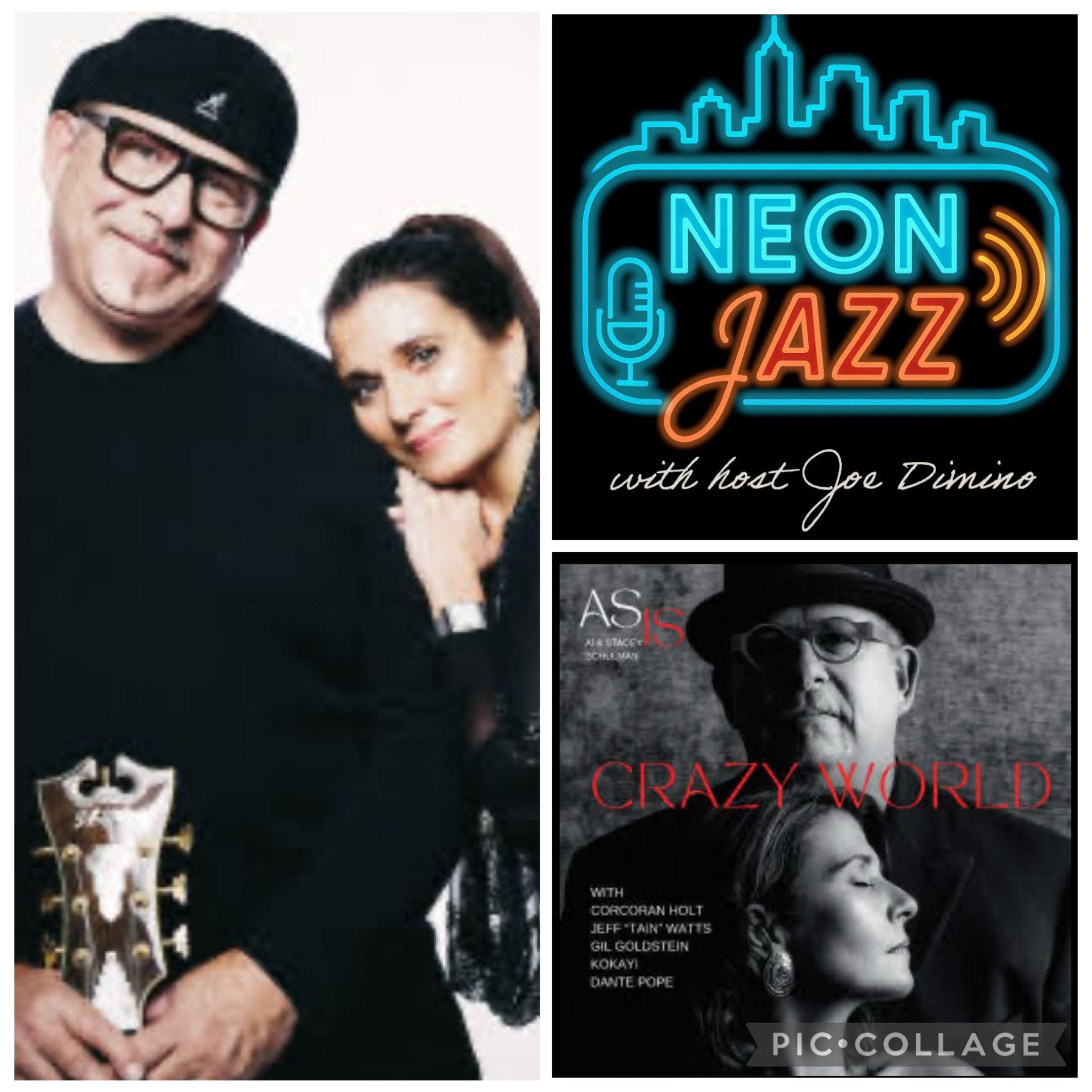 Married Jazz Duo Al and Stacey Schulman on Their New Album Crazy World & Much More episode artwork