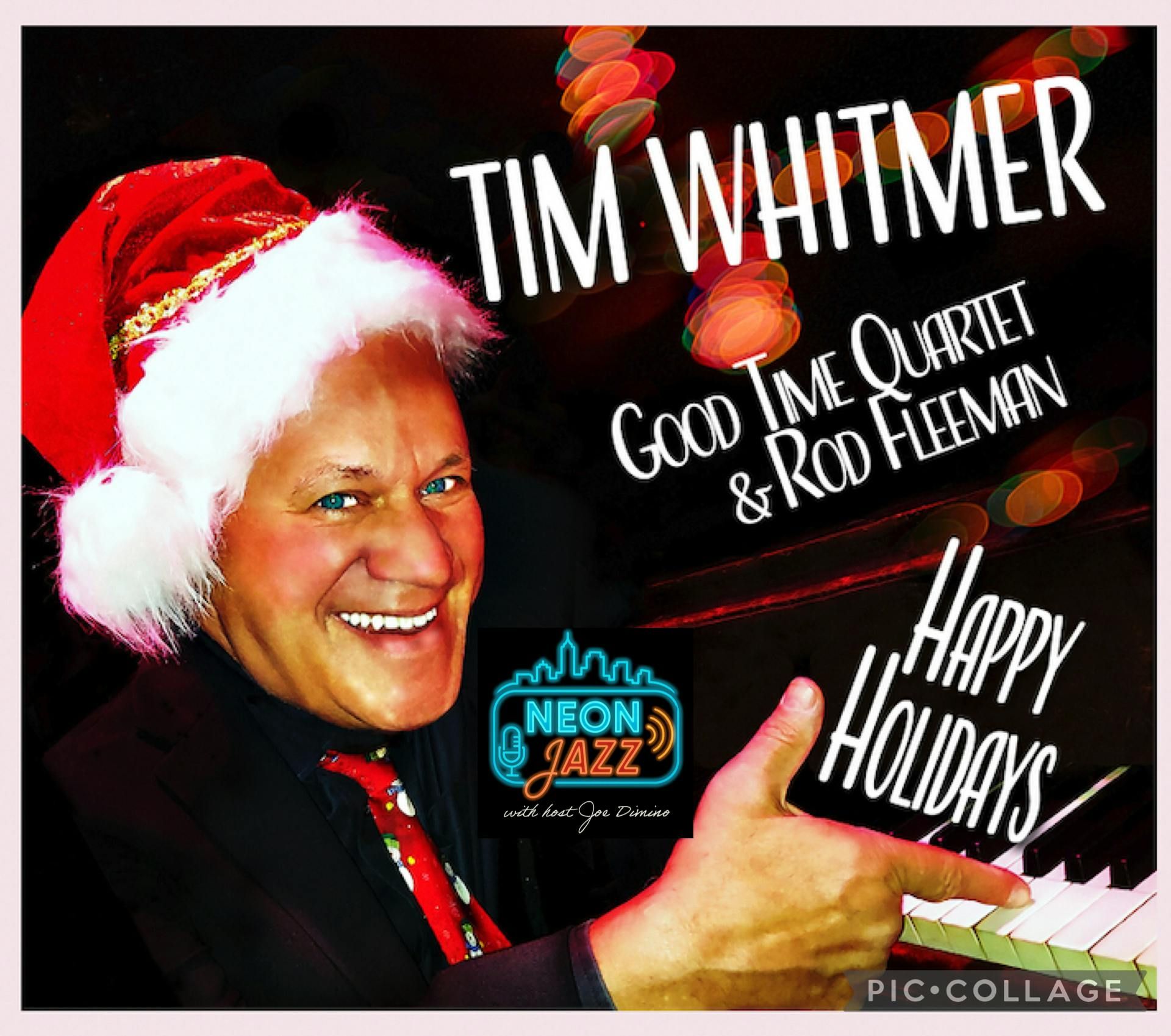 Kansas City Jazz Pianist Tim Whitmer on the 2025 CD Happy Holidays with Rod Fleeman episode artwork