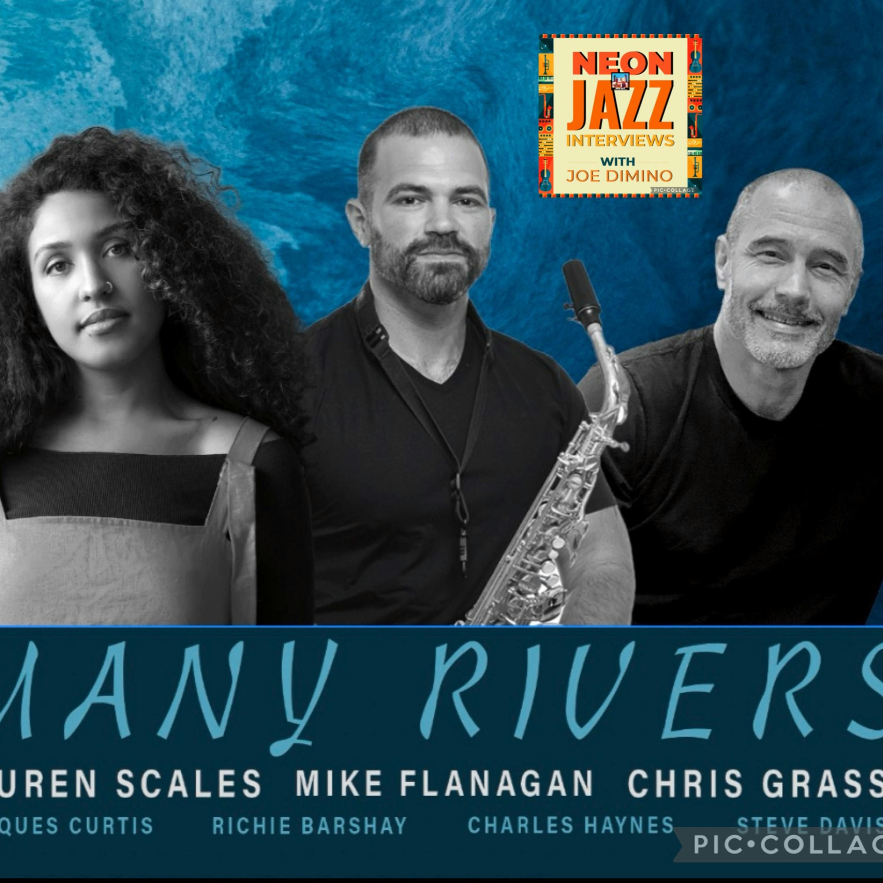 Chris Grasso, Lauren Scales & Mike Flanagan on the 2025 Ablum Many Rivers episode artwork