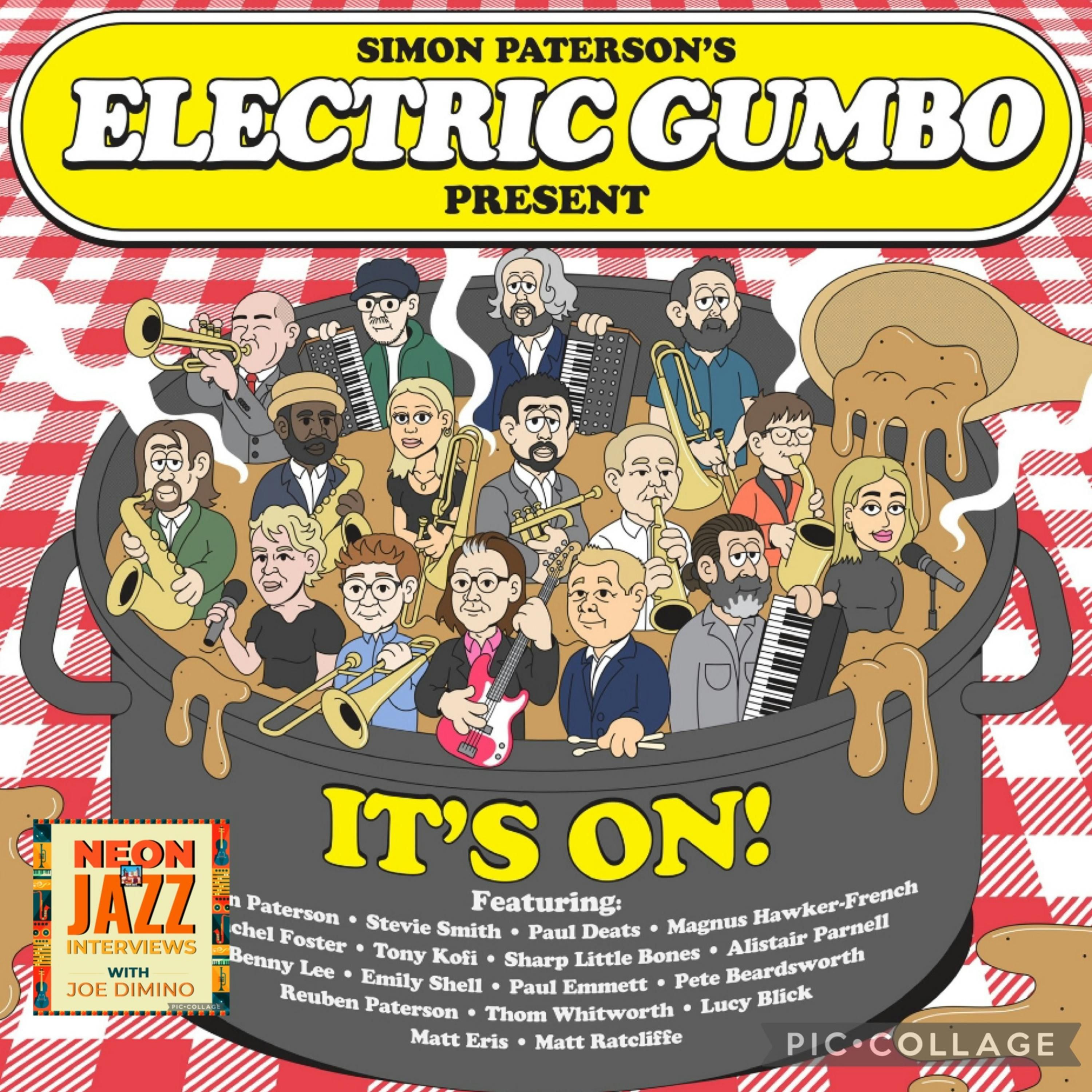 UK-based Jazz Educator, Bassist & Bandleader Simon Paterson of Electric Gumbo episode artwork