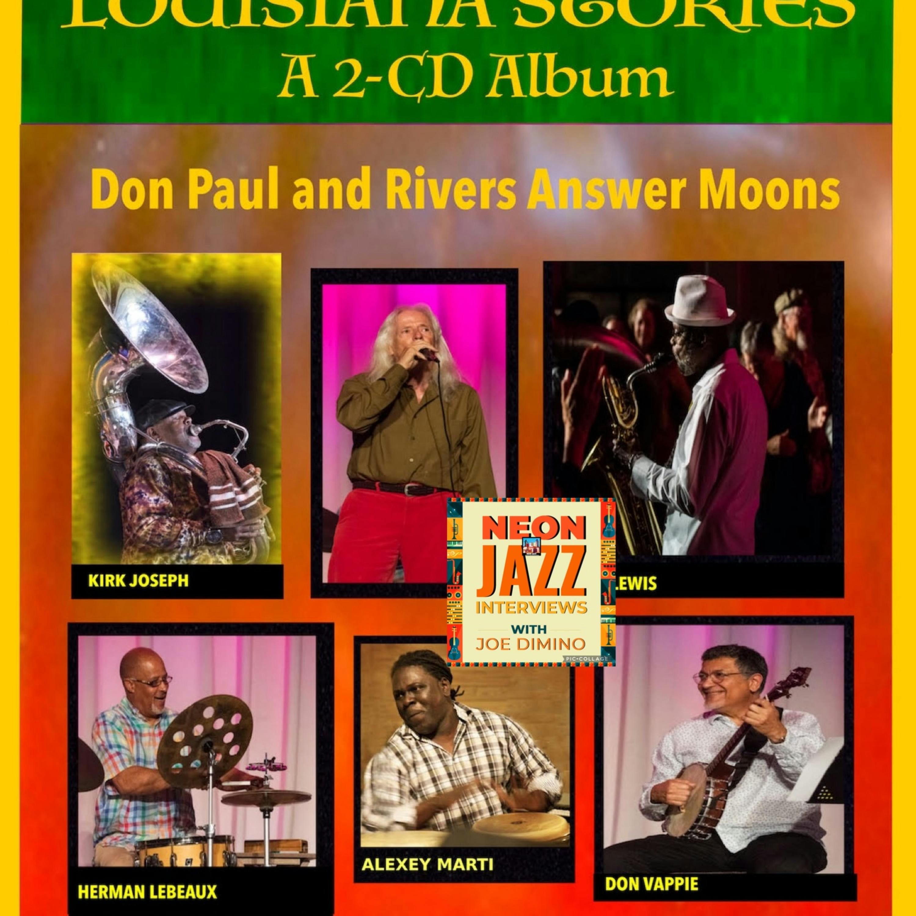 Don Paul talks about his and Rivers Answers Moons’ ground-breaking album LOUISIANA STORIES episode artwork