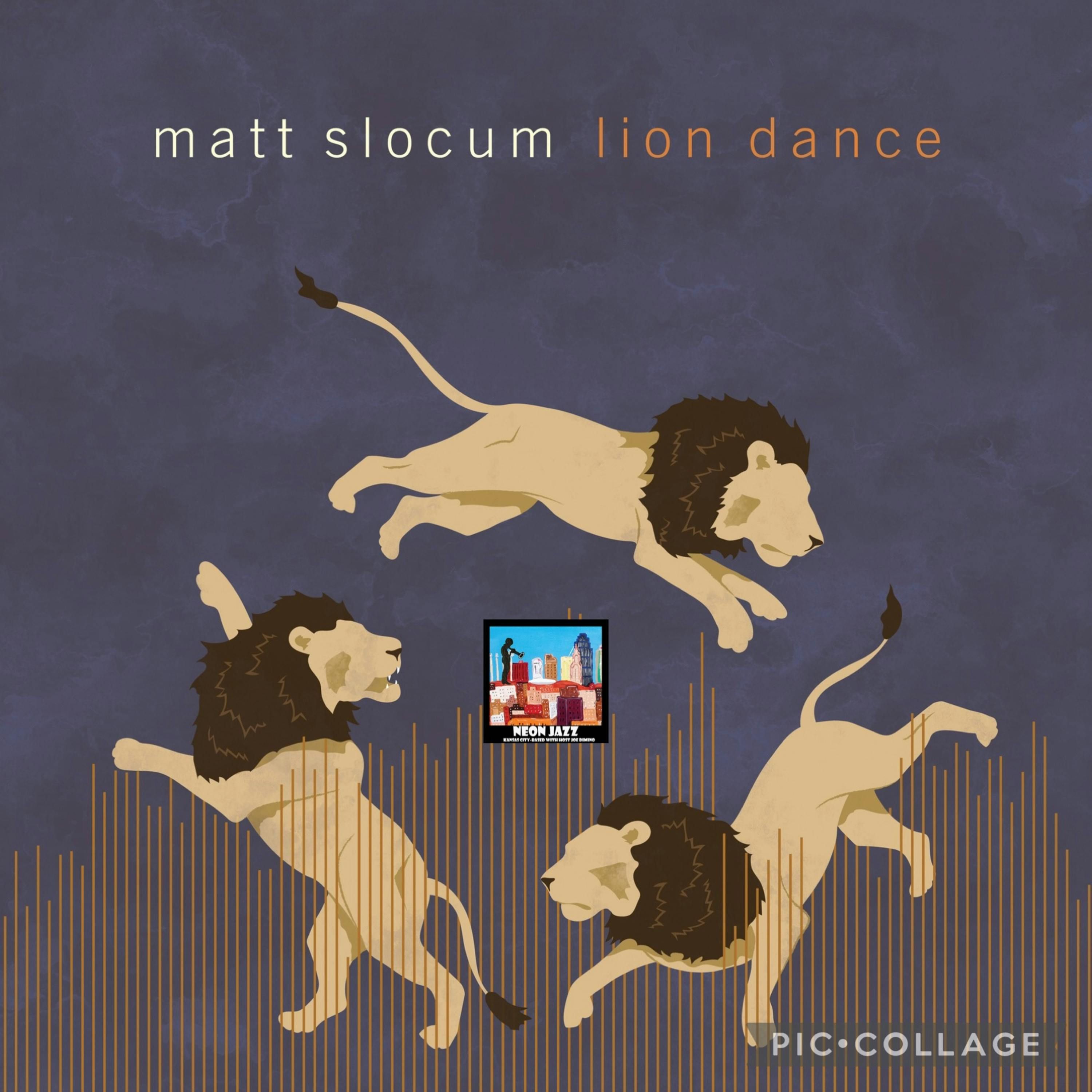 Jazz Drummer & Composer Matt Slocum on the 2024 CD Lion Dance episode artwork