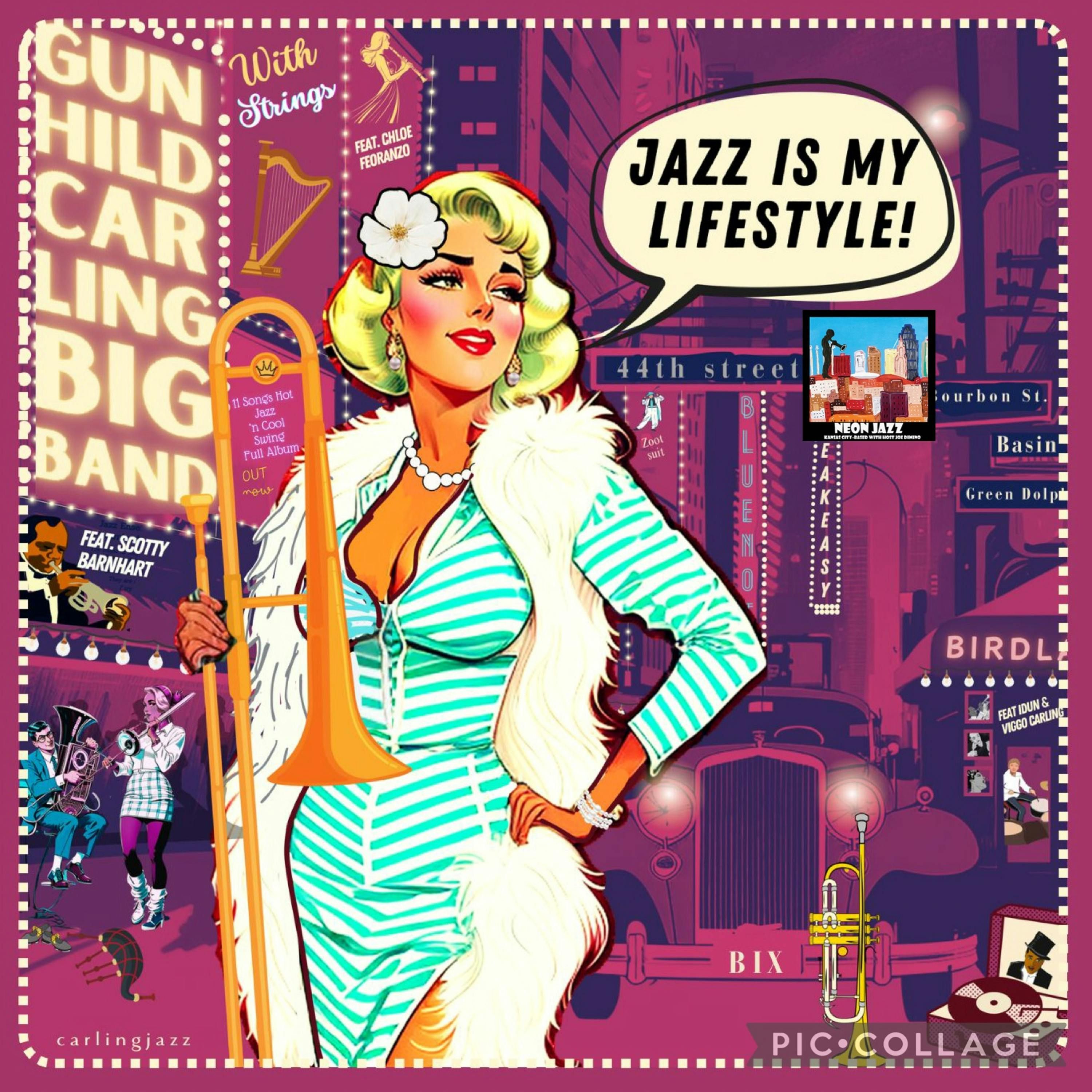 Swedish Jazz Multi-Instrumentalist Gunhild Carling on the 2024 CD Jazz is my Lifestyle episode artwork