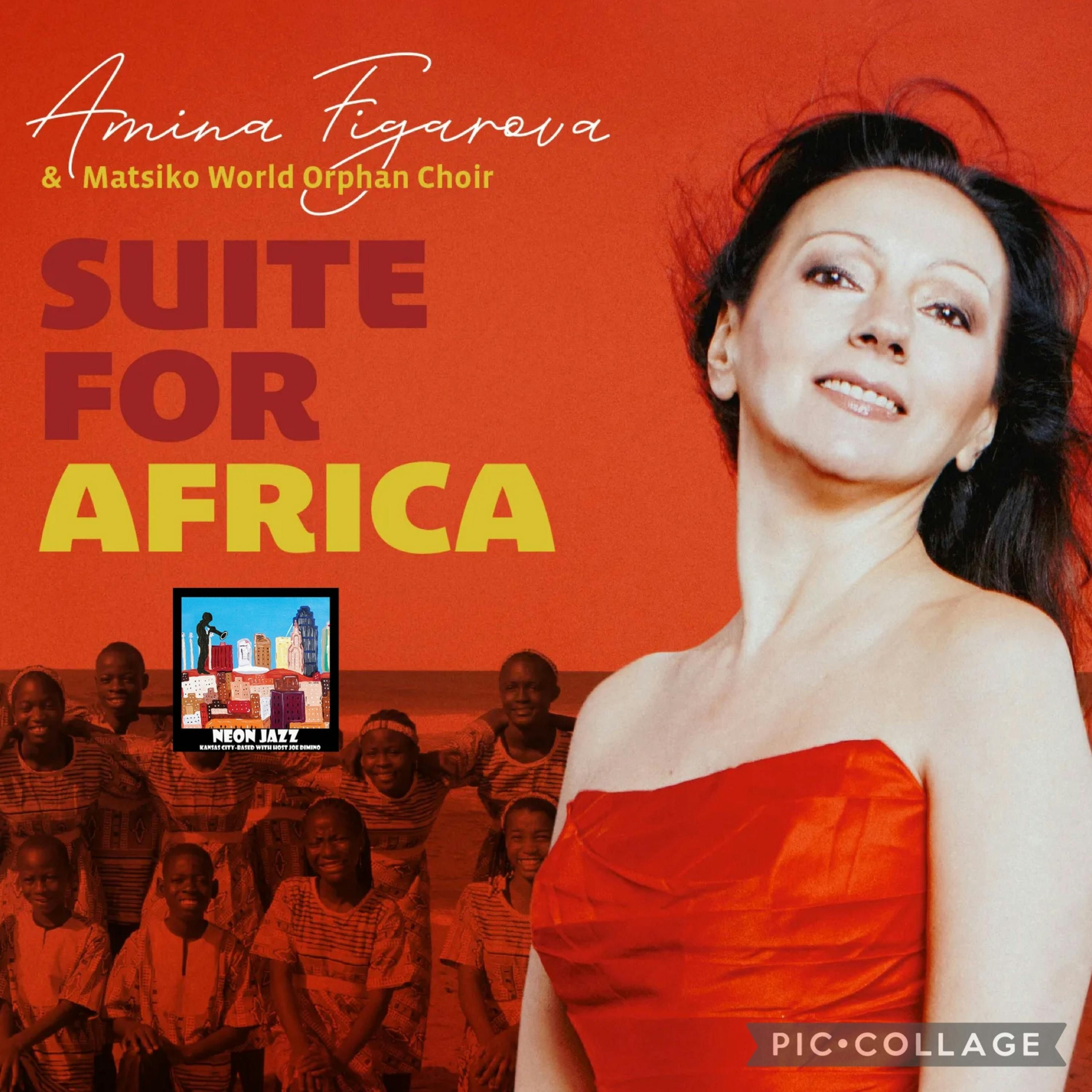 Jazz Pianist & Composer Amina Figarova on the 2024 CD Suite for Africa episode artwork