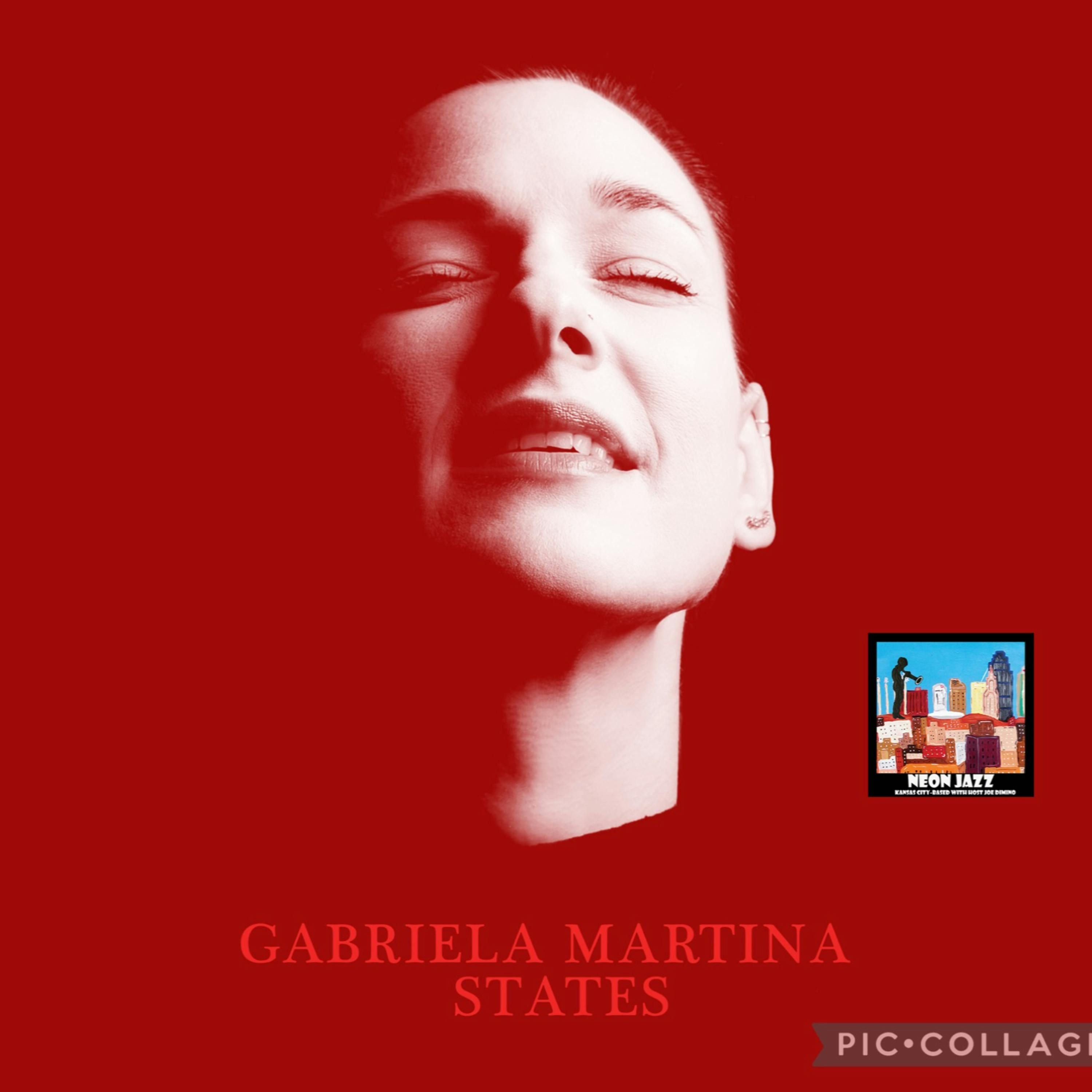 Jazz Vocalist, Composer & Arranger Gabriela Martina on the 2024 CD States episode artwork