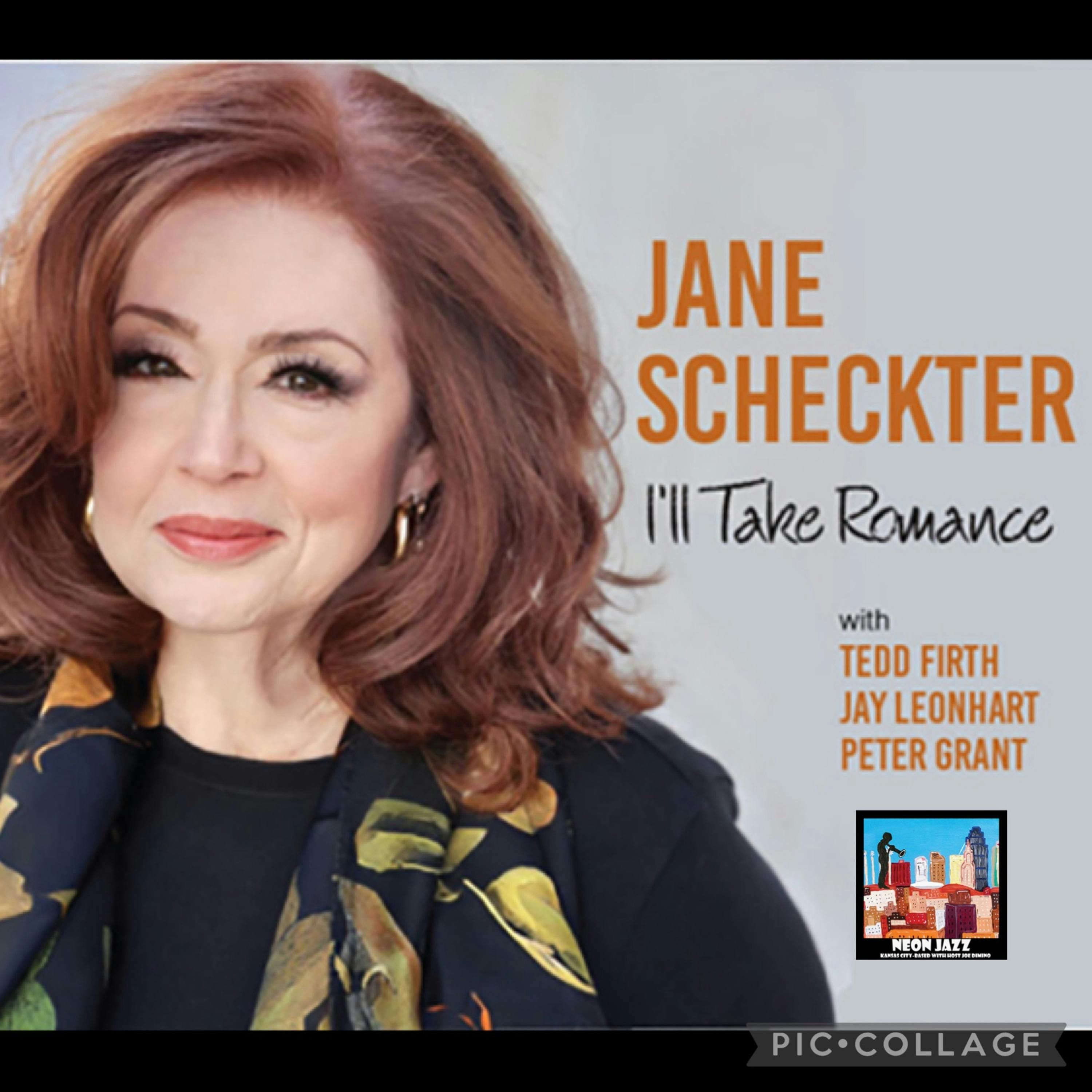 Jazz Singer Jane Scheckter on 2024 CD I’ll Take Romance episode artwork
