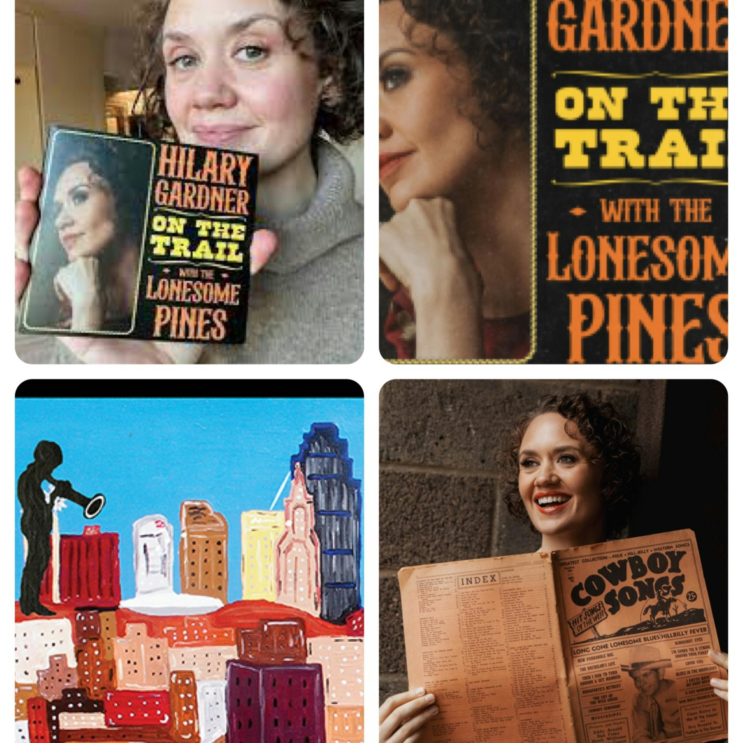 NYC-based Jazz Singer Hilary Gardner on the 2024 CD Lonesome Pines with On the Trail episode artwork