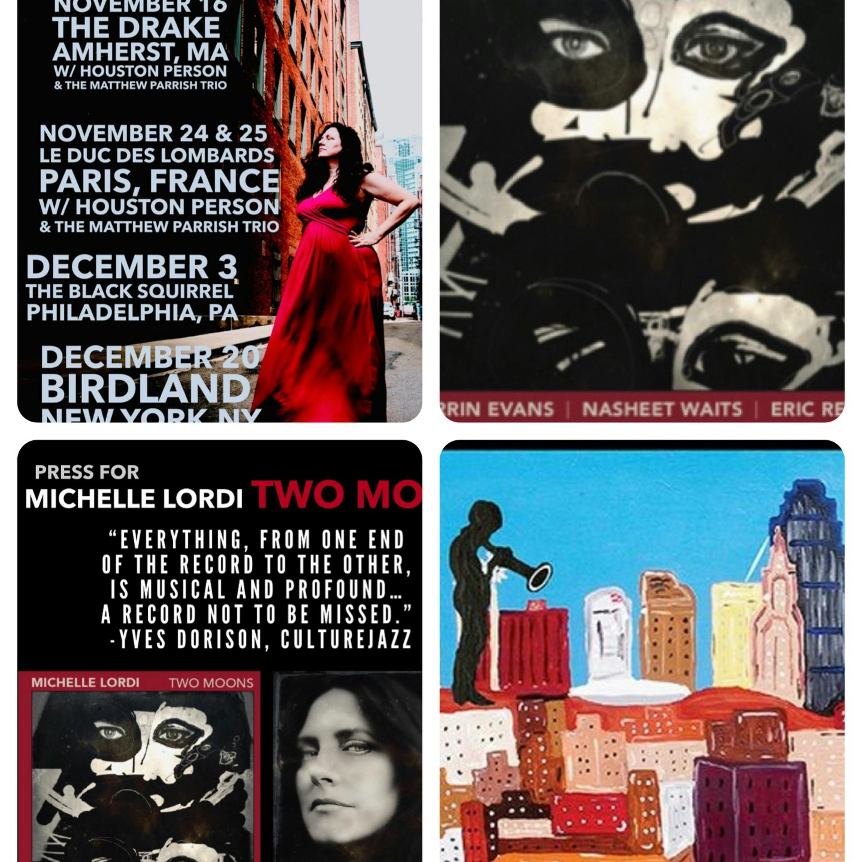 Jazz Singer Michelle Lordi on the 2023 CD Two Moons episode artwork
