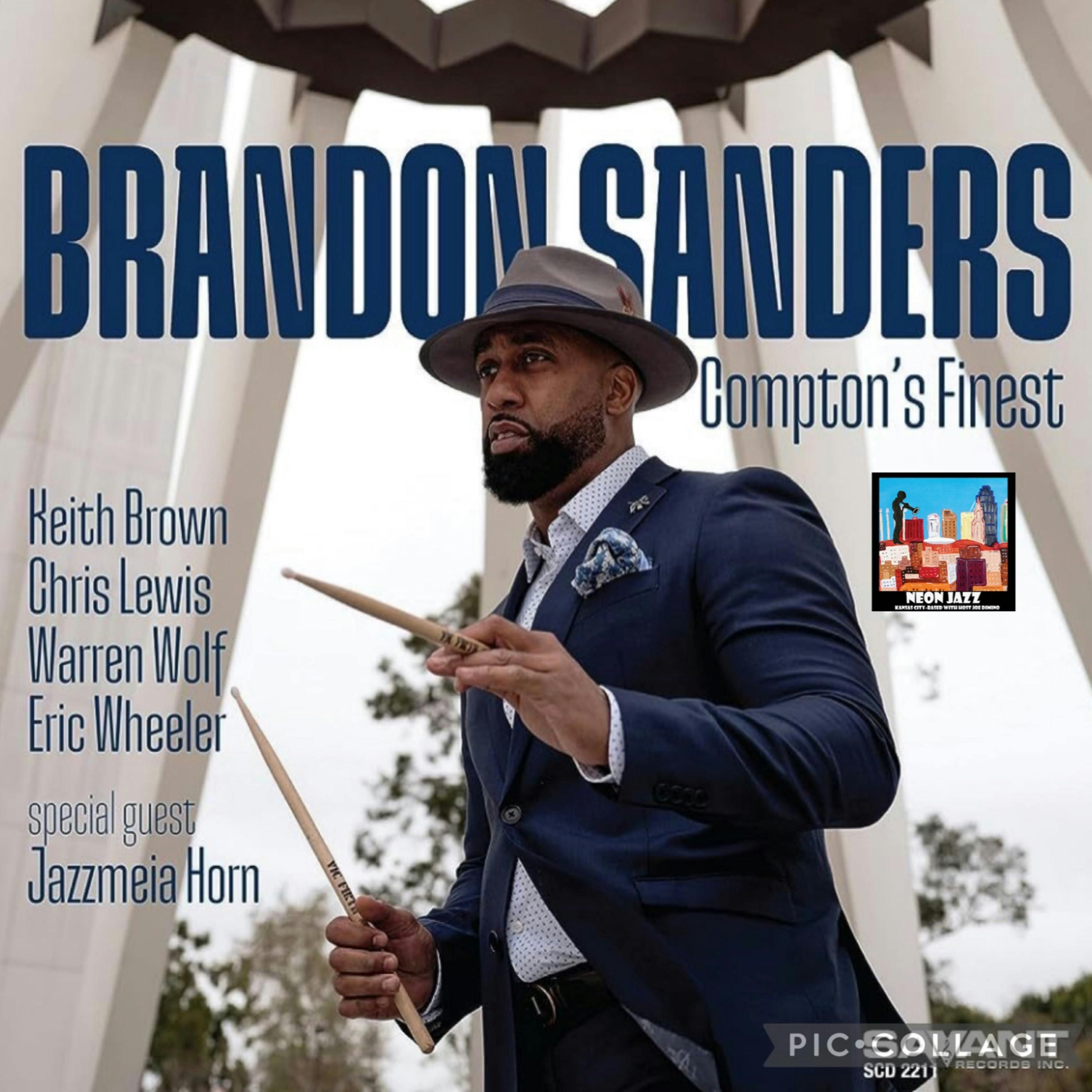 New York City Jazz Drummer Brandon Sanders episode artwork
