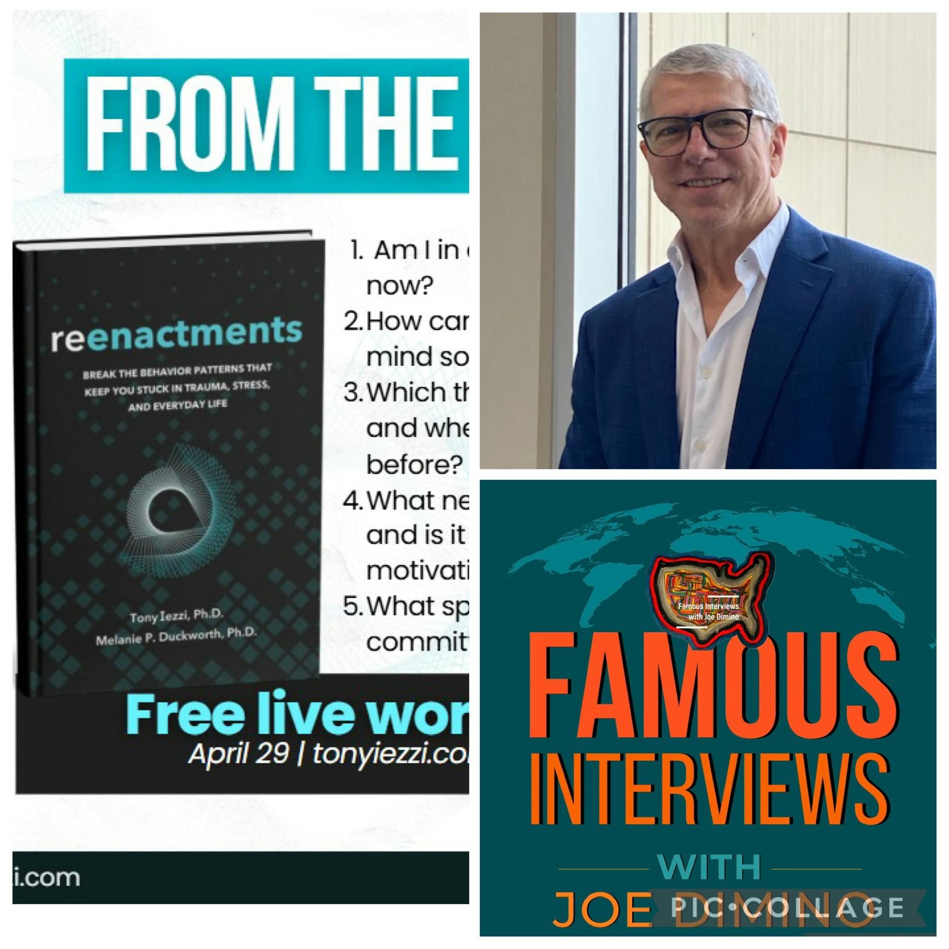 Tony Iezzi on Breaking Trauma Patterns | Reenactment Therapy Explained episode artwork