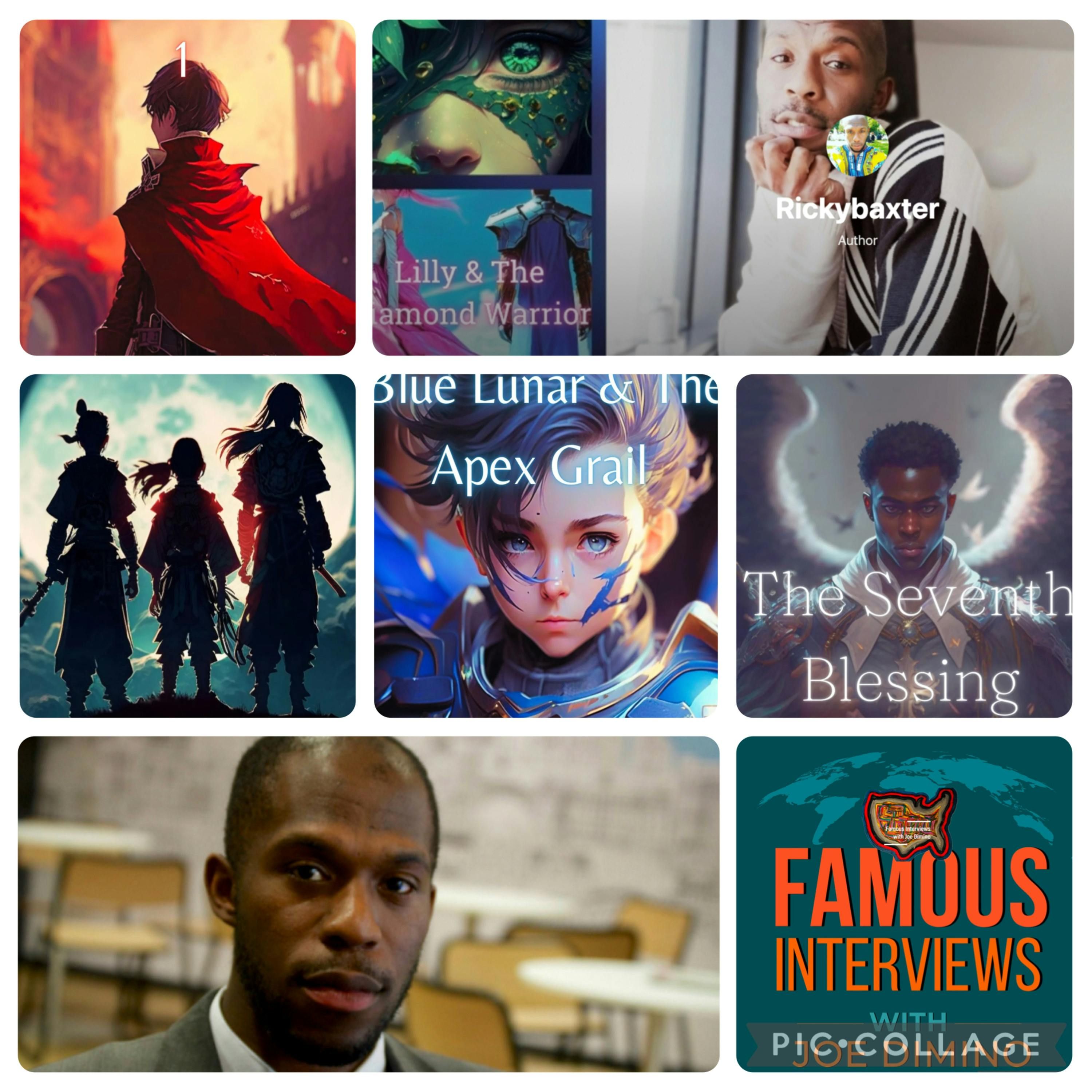 British Fantasy Author Ricky Baxter episode artwork