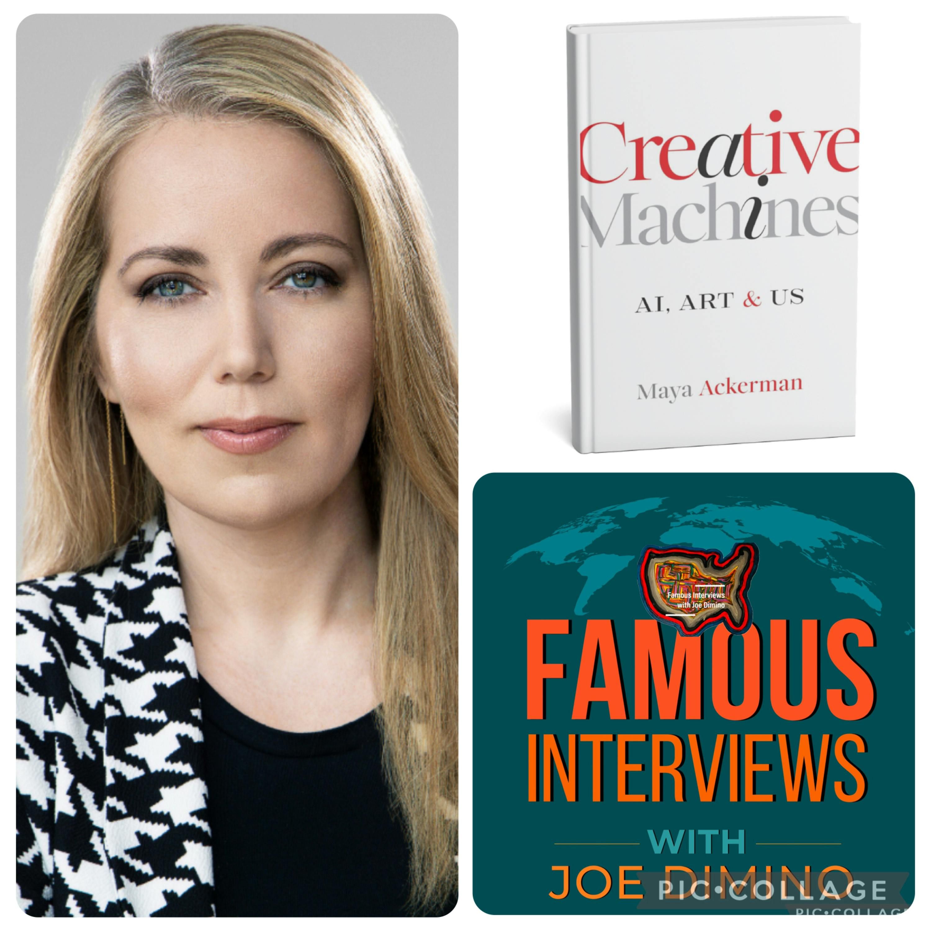Author, AI Pioneer, CEO & Professor Maya Ackerman episode artwork