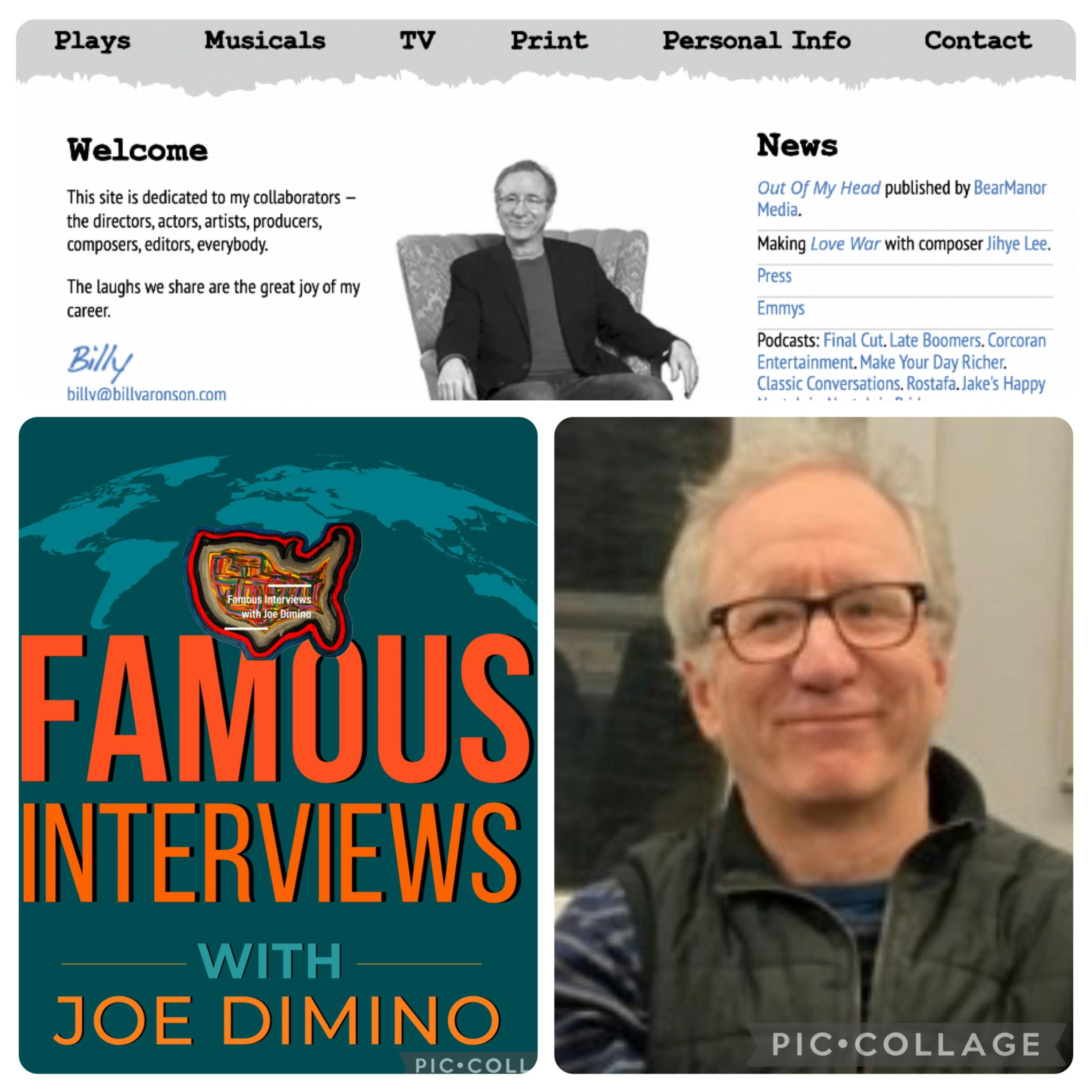 Emmy Winning Television Writer, Acclaimed Playwright & Co-Creator of the musical RENT Billy Aronson episode artwork
