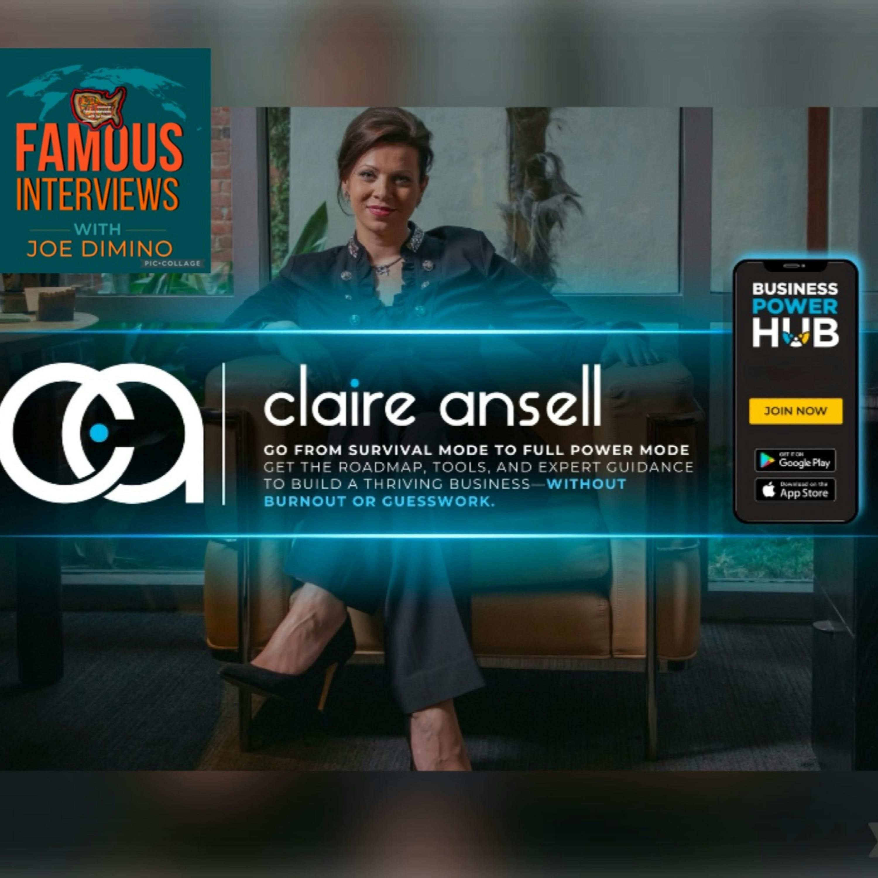 Rebuilding Success: Interview with Business Powerhouse Claire Ansell episode artwork