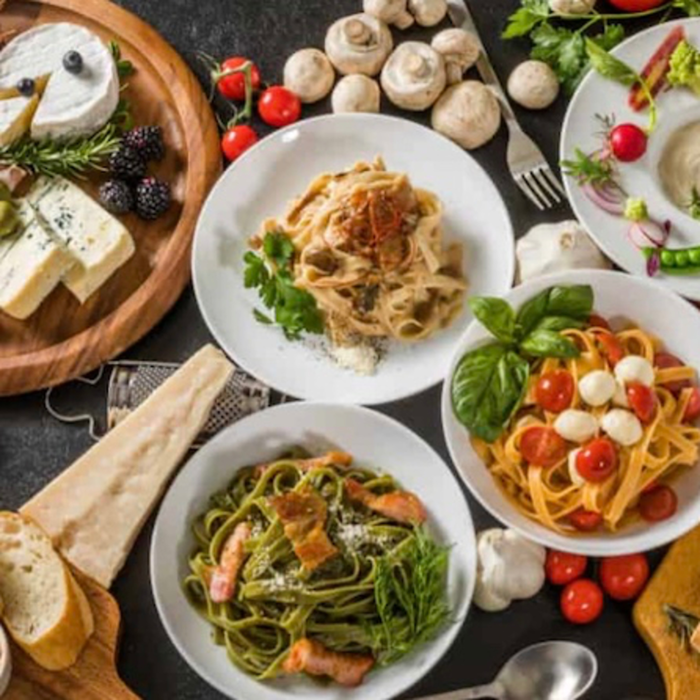 Italian cuisine is a rich and diverse culinary tradition rooted in the use of fresh, high-quality ingredients and simple yet flavorful preparation methods. episode artwork