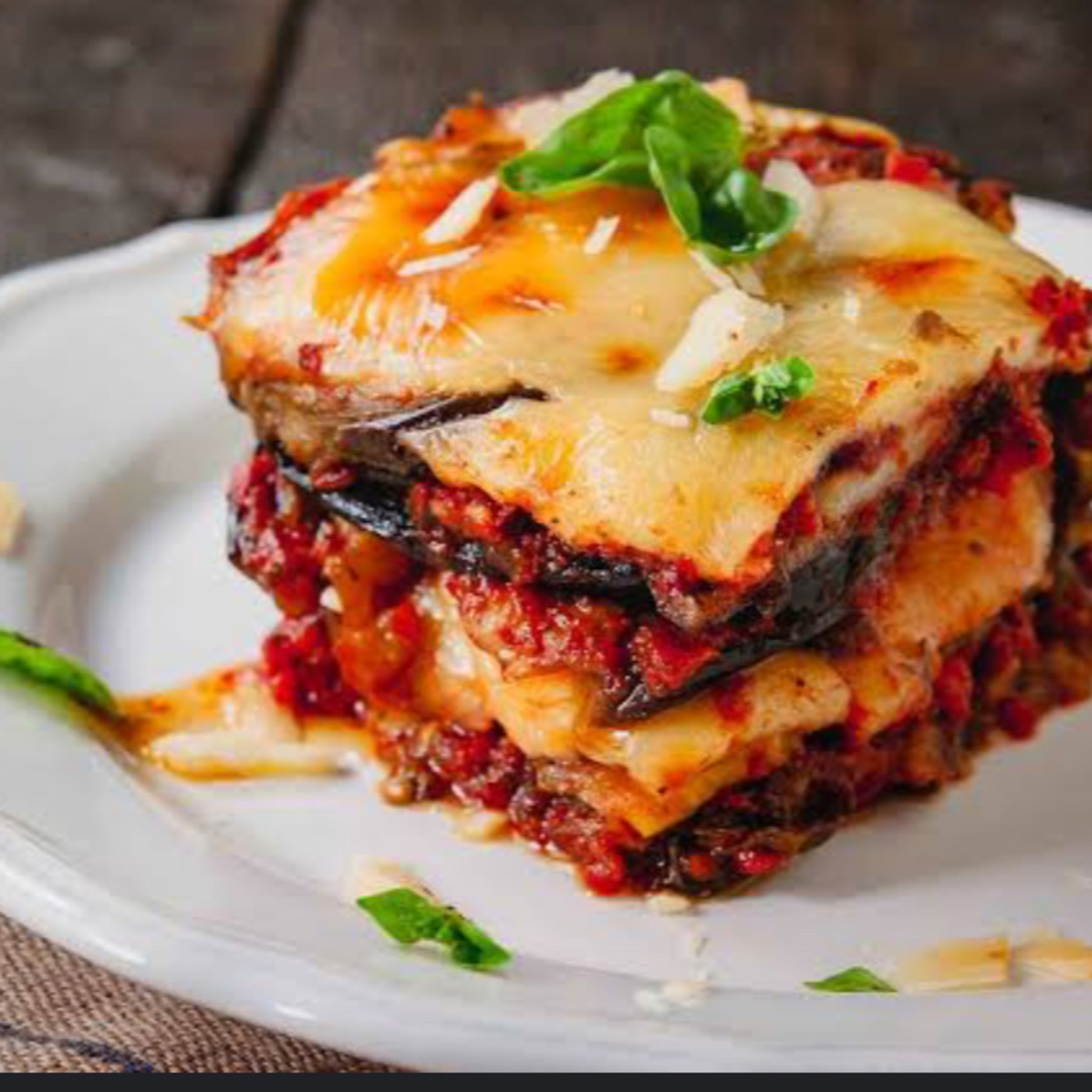 Parmigiana also called parmigiana di melanzane or eggplant parmesan episode artwork