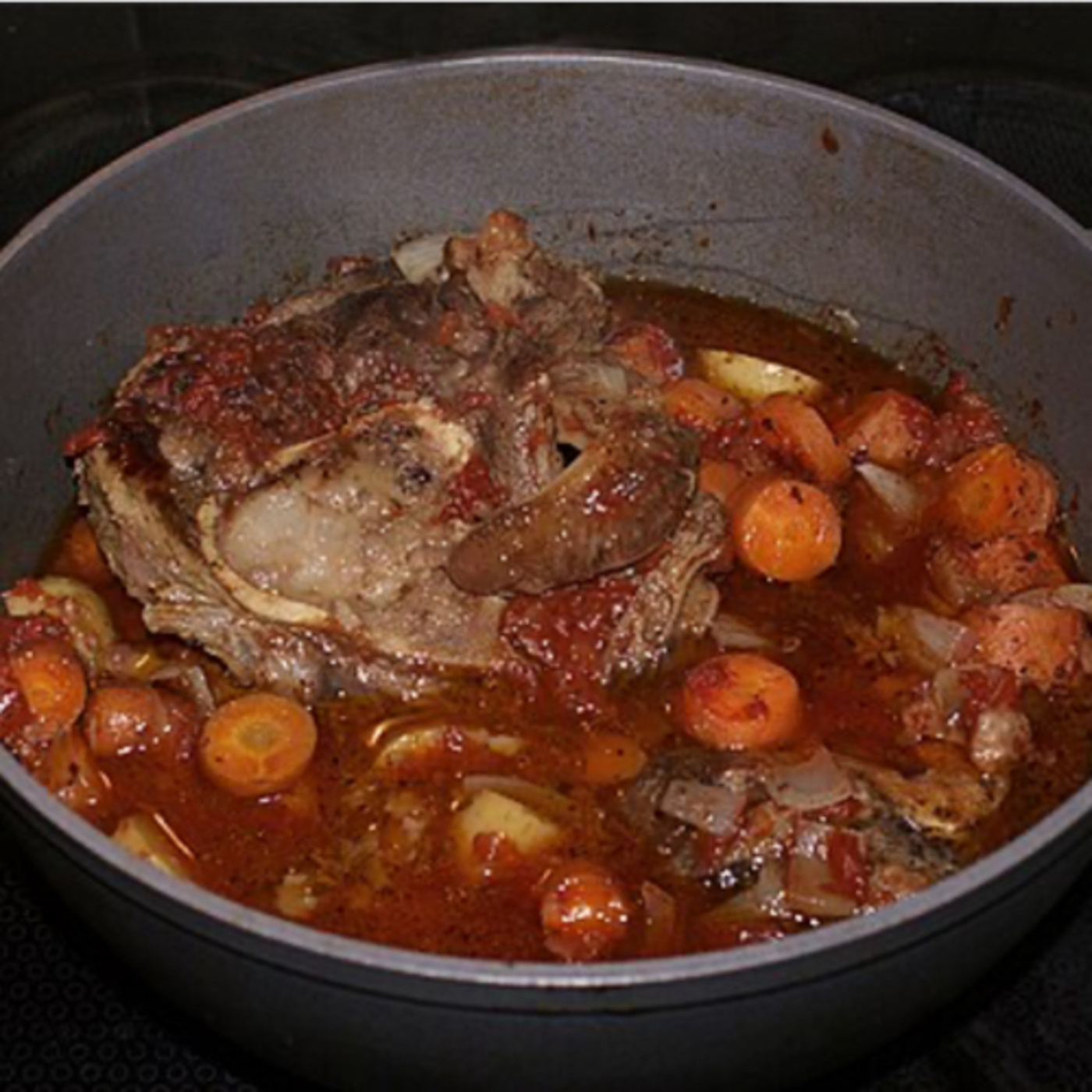 Ossobuco is a specialty of Lombard cuisine of cross-cut veal shanks braised episode artwork