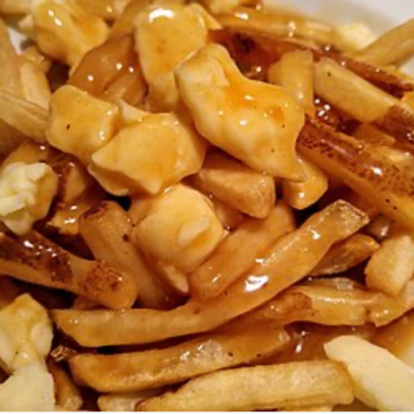 Poutine is a dish of french fries and cheese curds topped with a brown gravy episode artwork