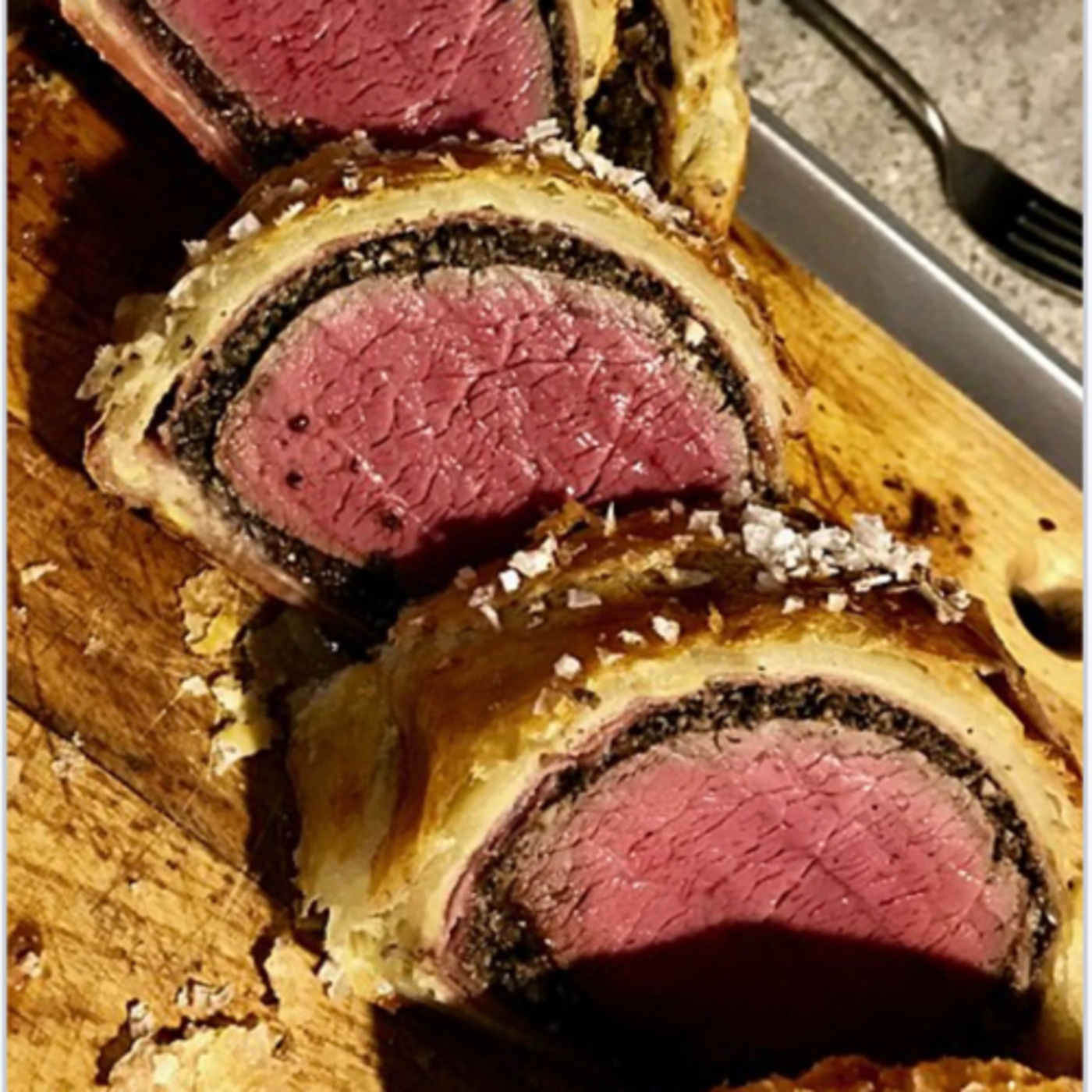 Beef Wellington is a steak dish of English origin, made out of fillet steak coated with pâté episode artwork