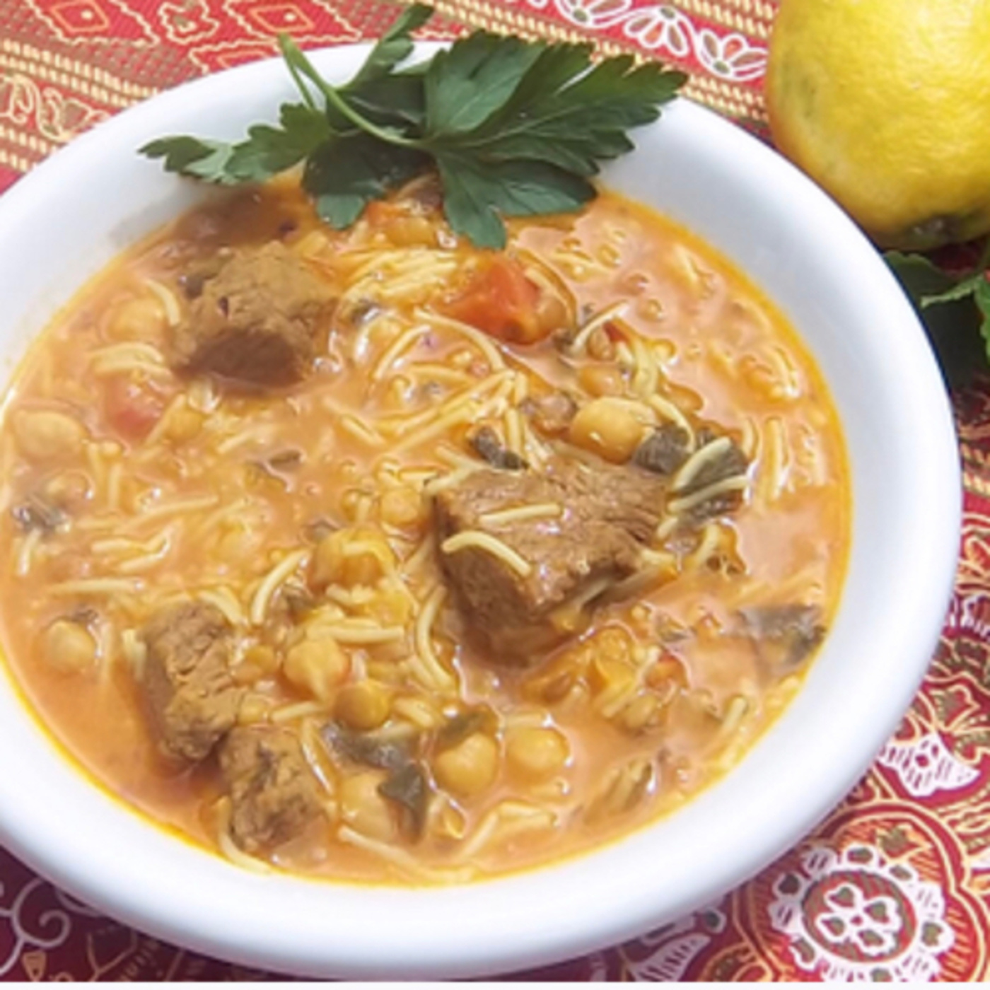 Harira is a traditional North African soup prepared in Morocco episode artwork