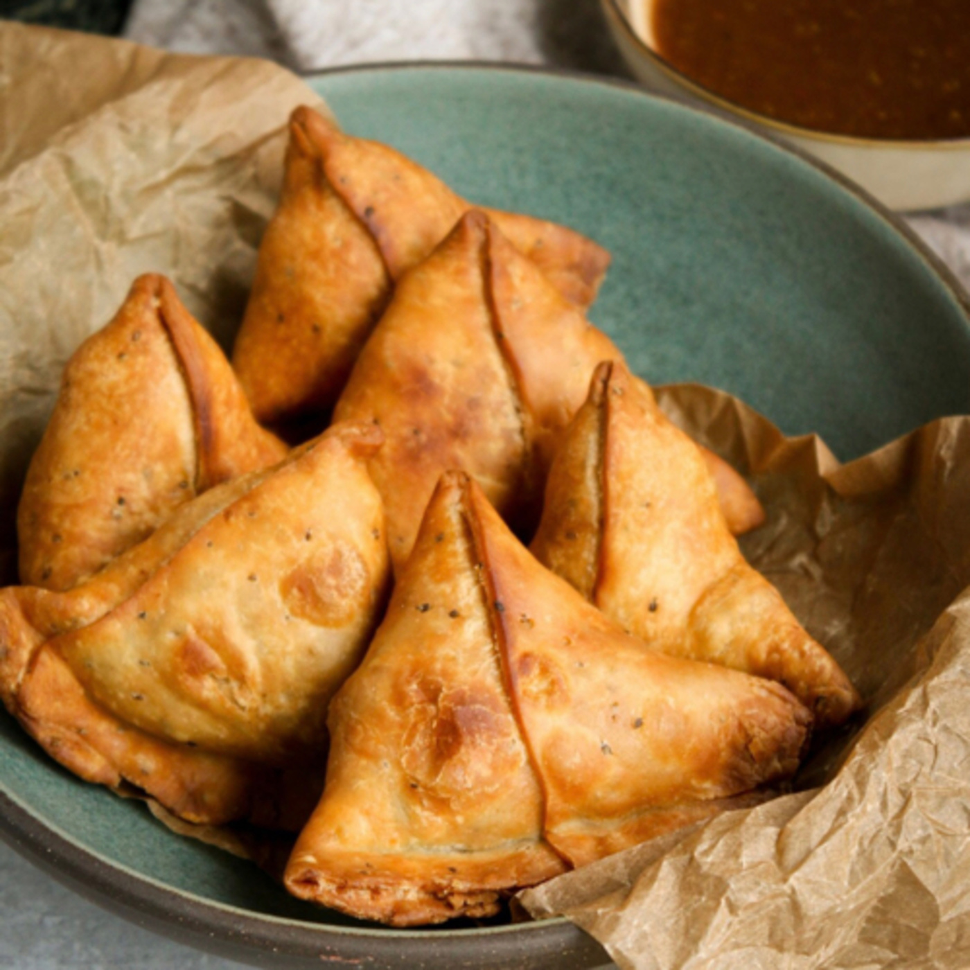 Samosa is a fried or baked pastry with a savoury filling episode artwork