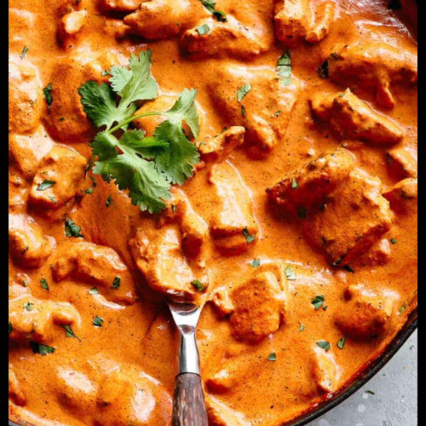 Butter Chicken is a curry of chicken in a spiced tomato,butter and cream sauce episode artwork
