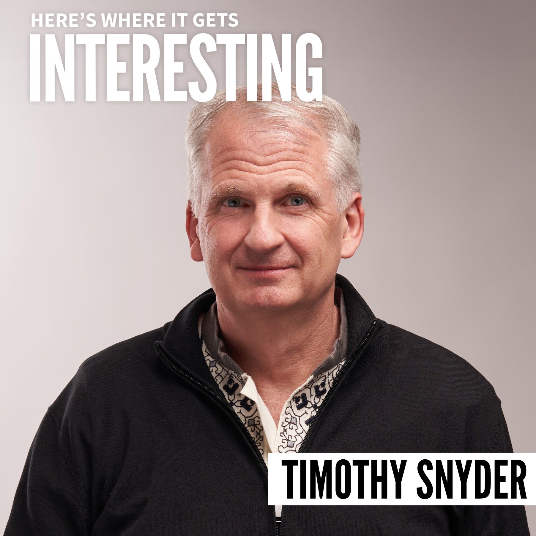 On Freedom with Timothy Snyder episode artwork