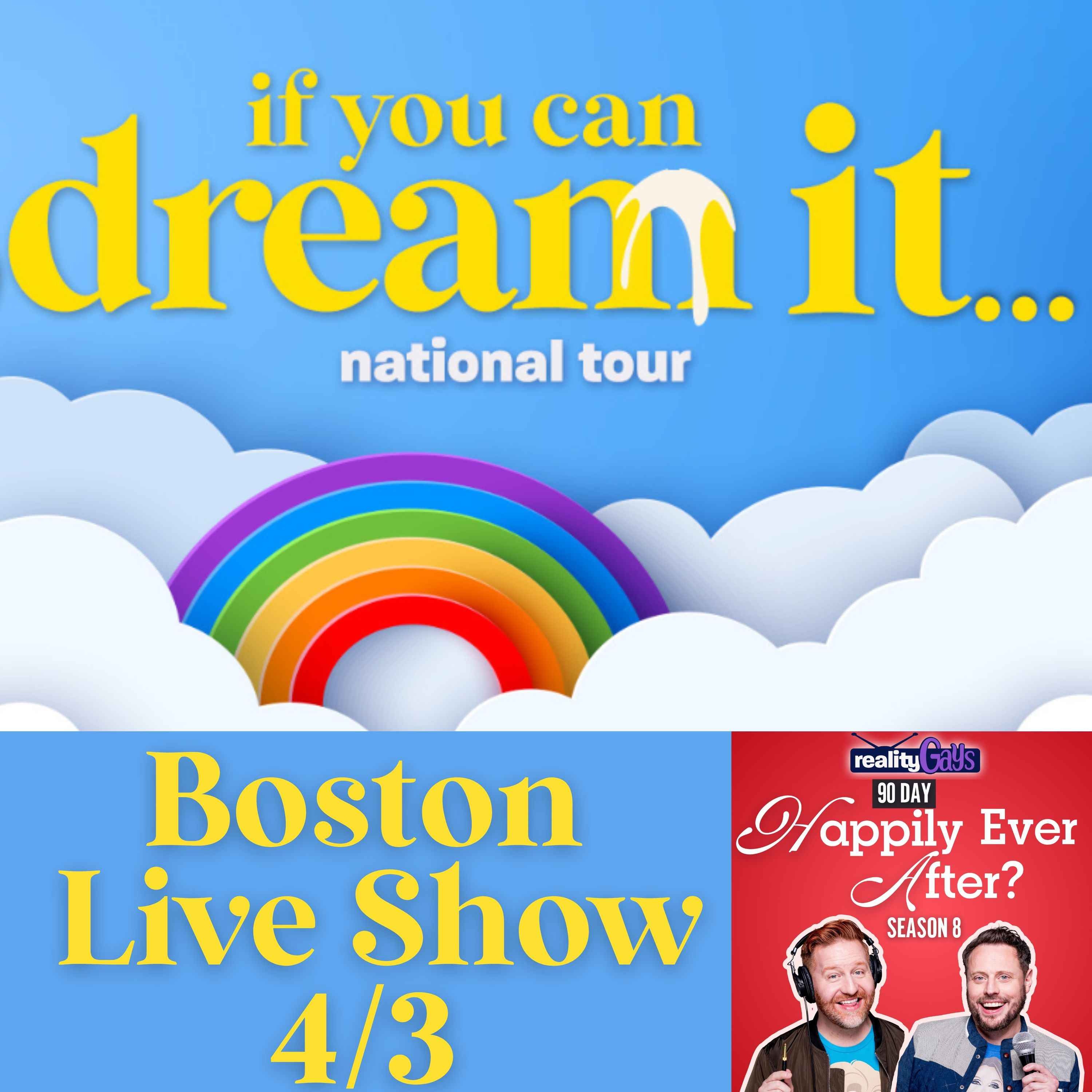 LIVE FROM BOSTON! 90 Day Fiancé: Happily Ever After? 0803 Part 2 episode artwork