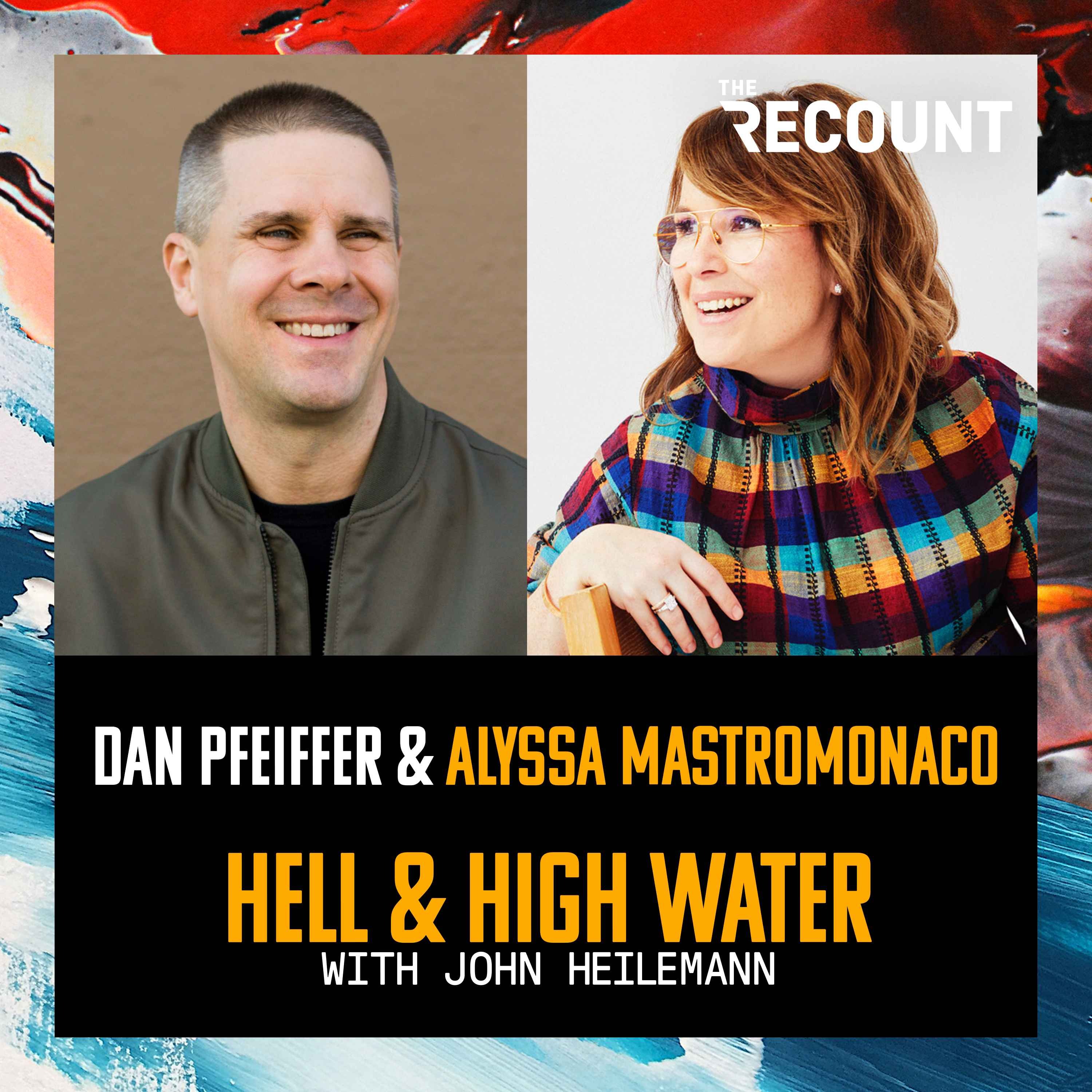 Dan Pfeiffer and Alyssa Mastromonaco episode artwork