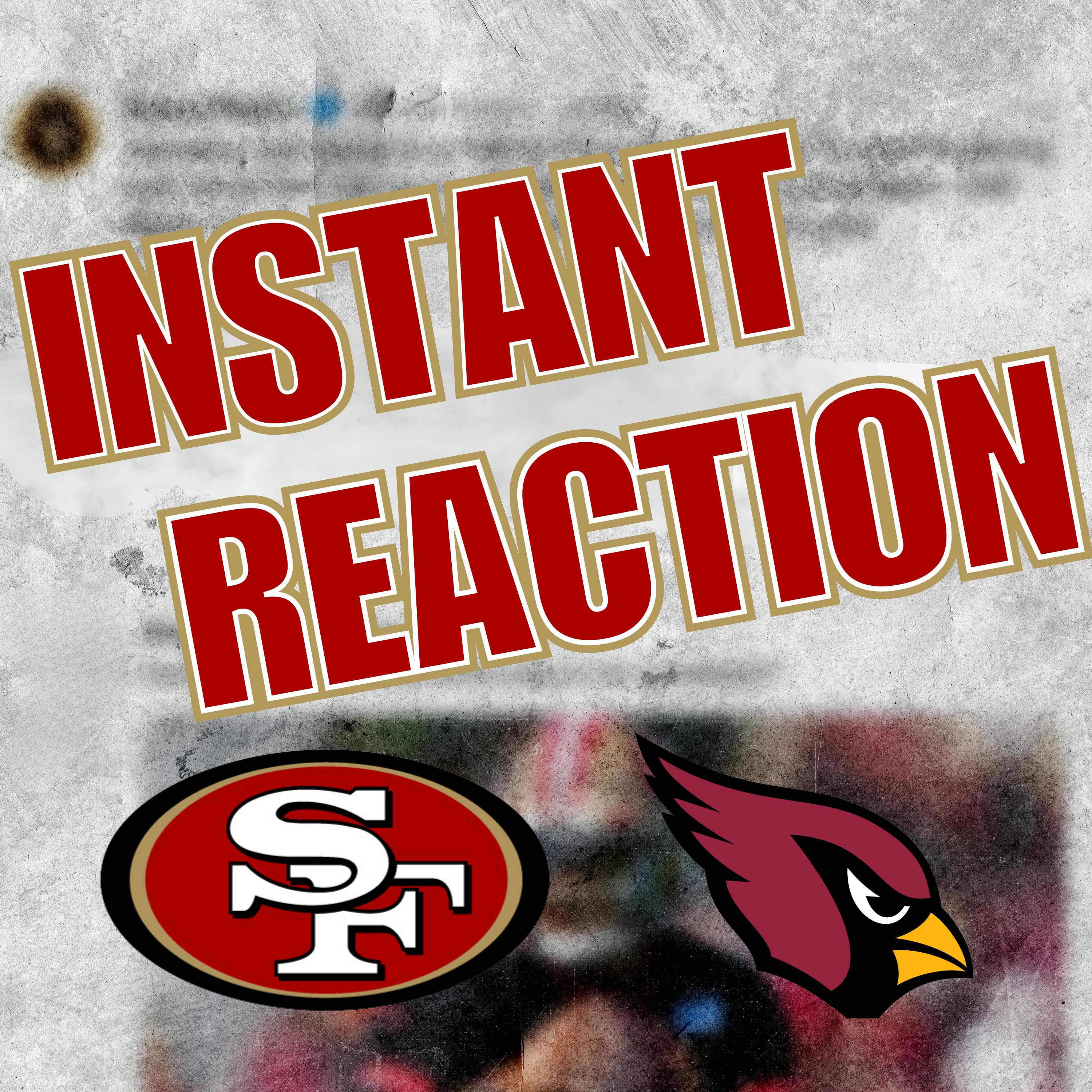 Instant Reaction: Brock Purdy returns and the 49ers drop a 40 burger on Cards! episode artwork