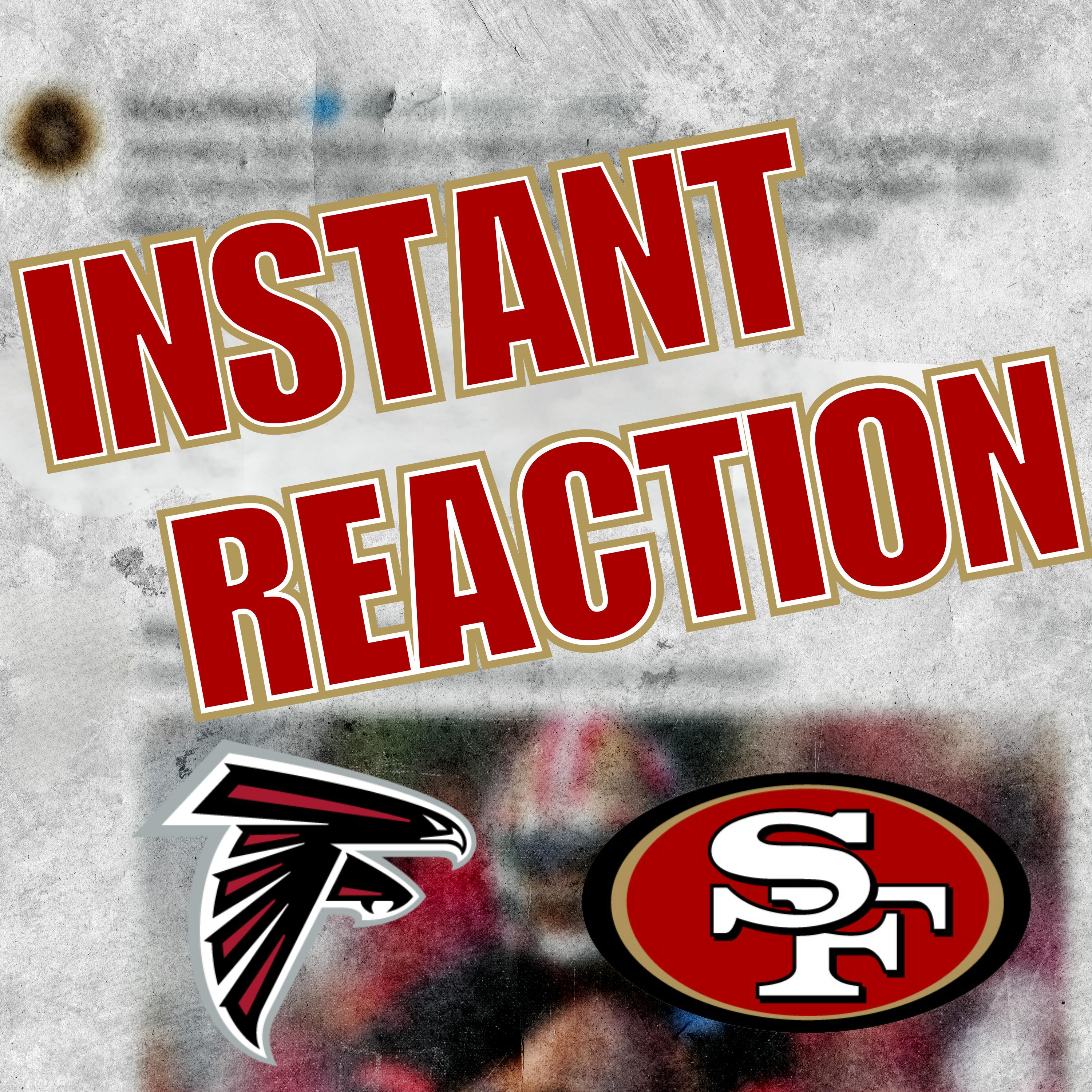 Instant Reaction: Christian McCaffrey runs over the Falcons in 20-10 win! episode artwork