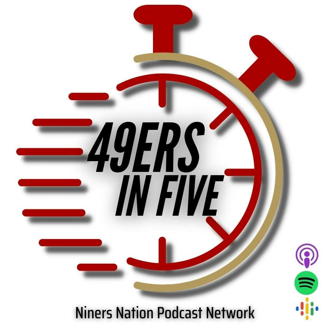 49ers in Five: Chris Simms says Jimmy Garoppolo is the 20th best QB in the league episode artwork