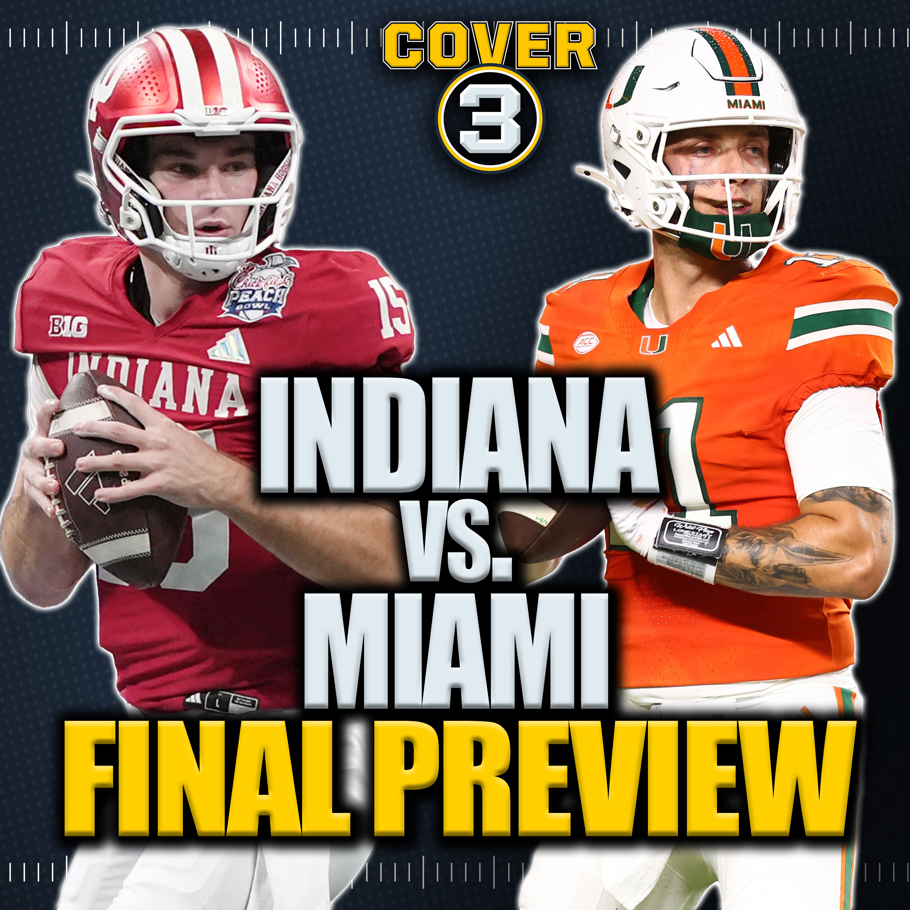 🏆It’s Title Night! Final Indiana-Miami Preview, CFP Expansion Update & More | College Football episode artwork