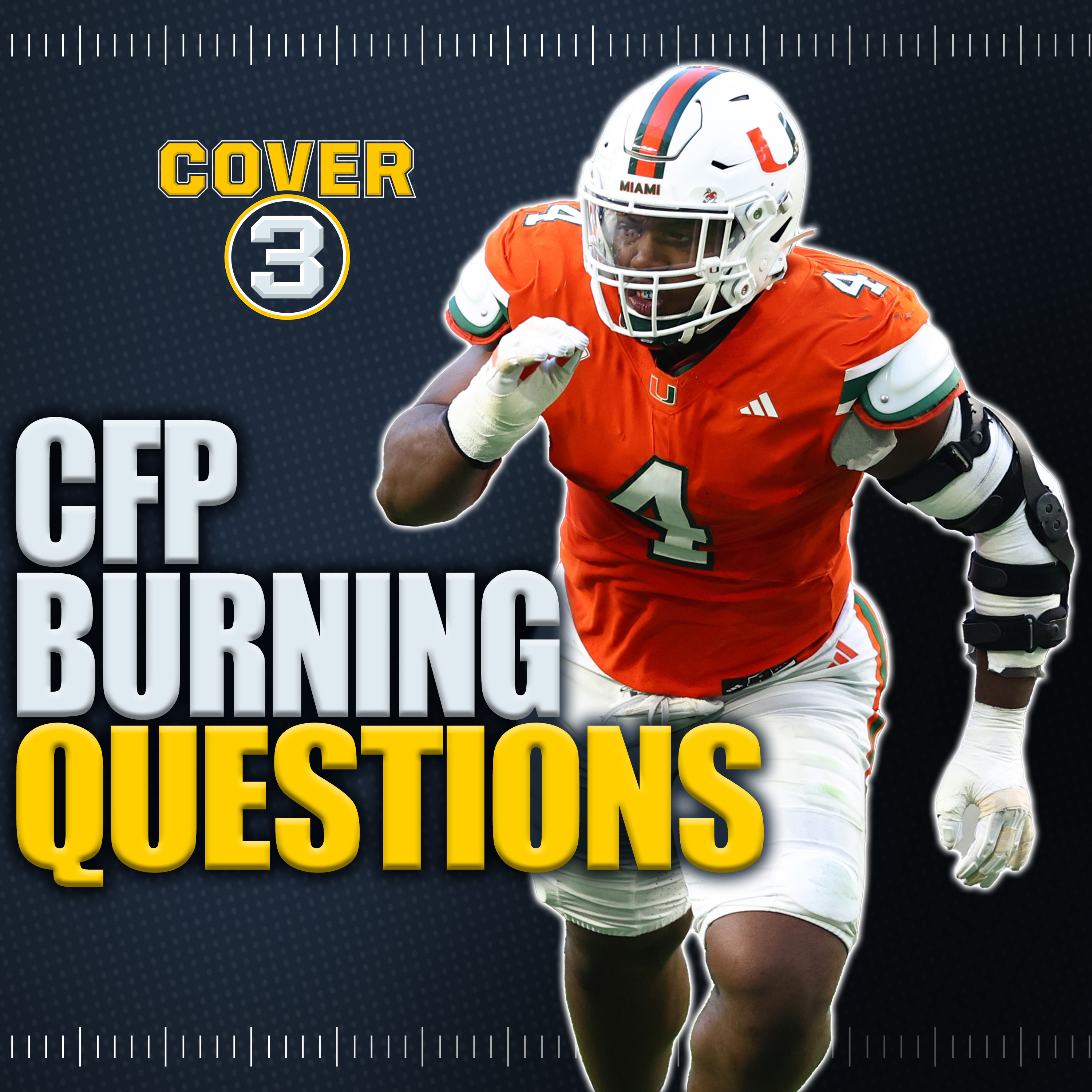 CFP First-Round Burning Questions: Alabama-Oklahoma, Miami-Texas A&M, Tulane-Ole Miss & JMU-Oregon episode artwork