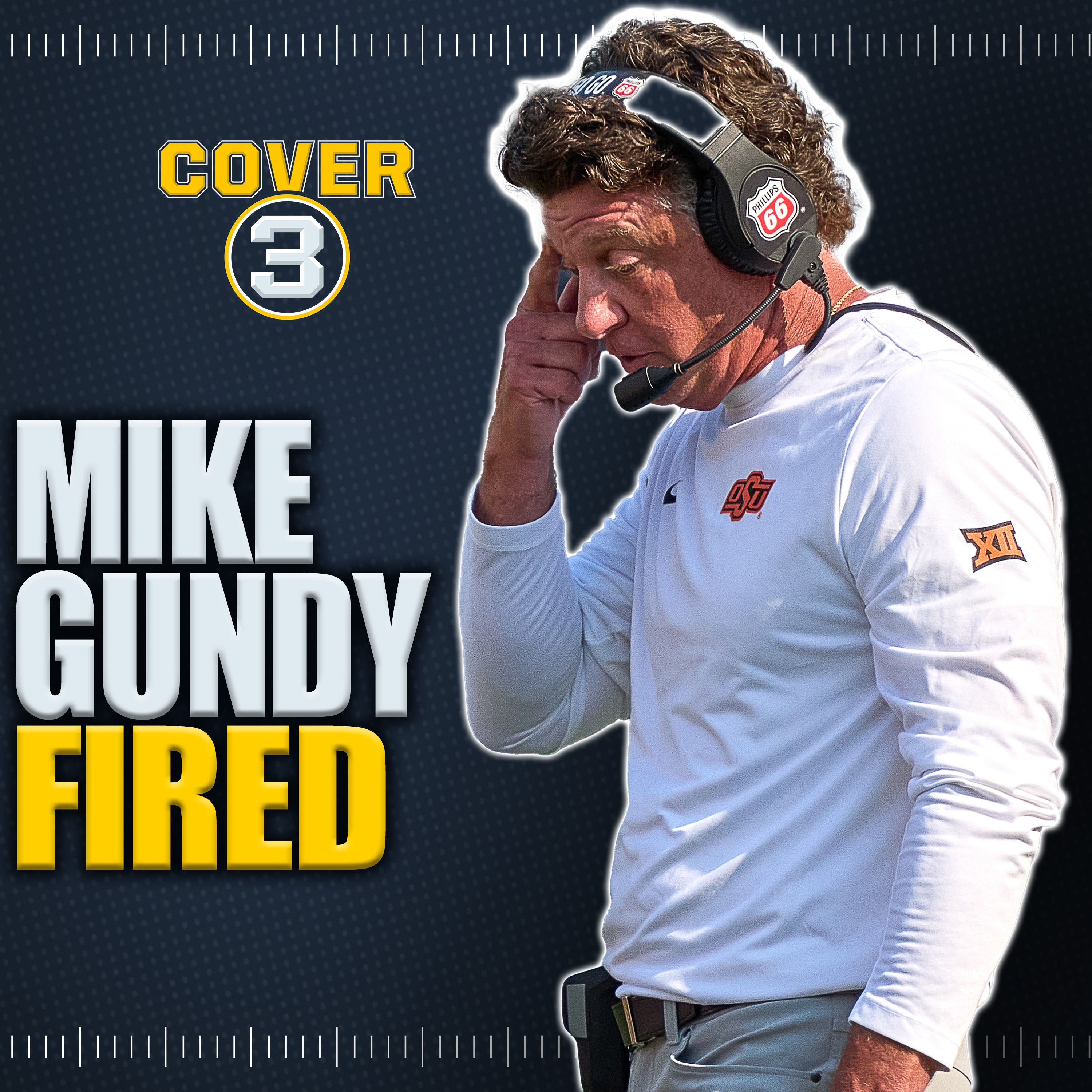 🚨Oklahoma State Fires Mike Gundy Instant Reaction | Cover 3 College Football episode artwork