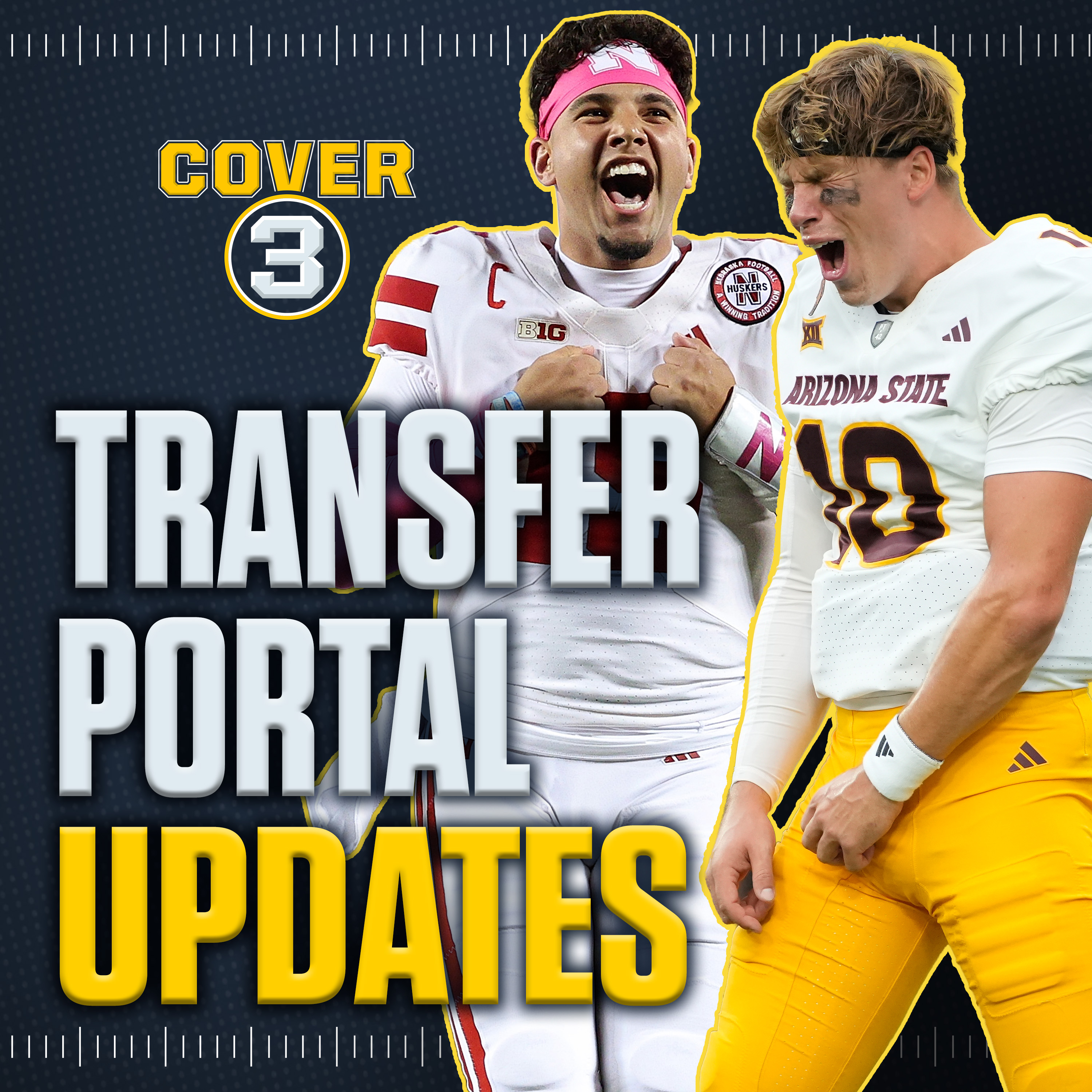 Dylan Raiola to Oregon, Sam Leavitt to LSU + CFP Semifinal breakdown | Transfer Portal News episode artwork