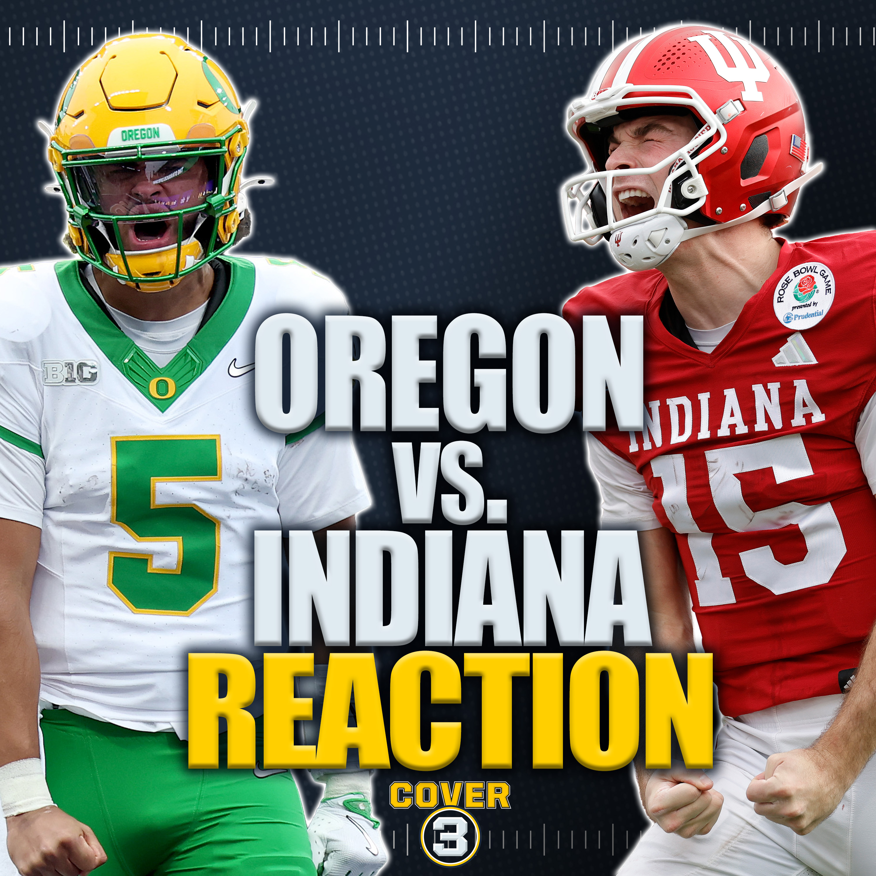 Indiana dominates Oregon setting up national championship vs. Miami I CFP Instant Reaction episode artwork