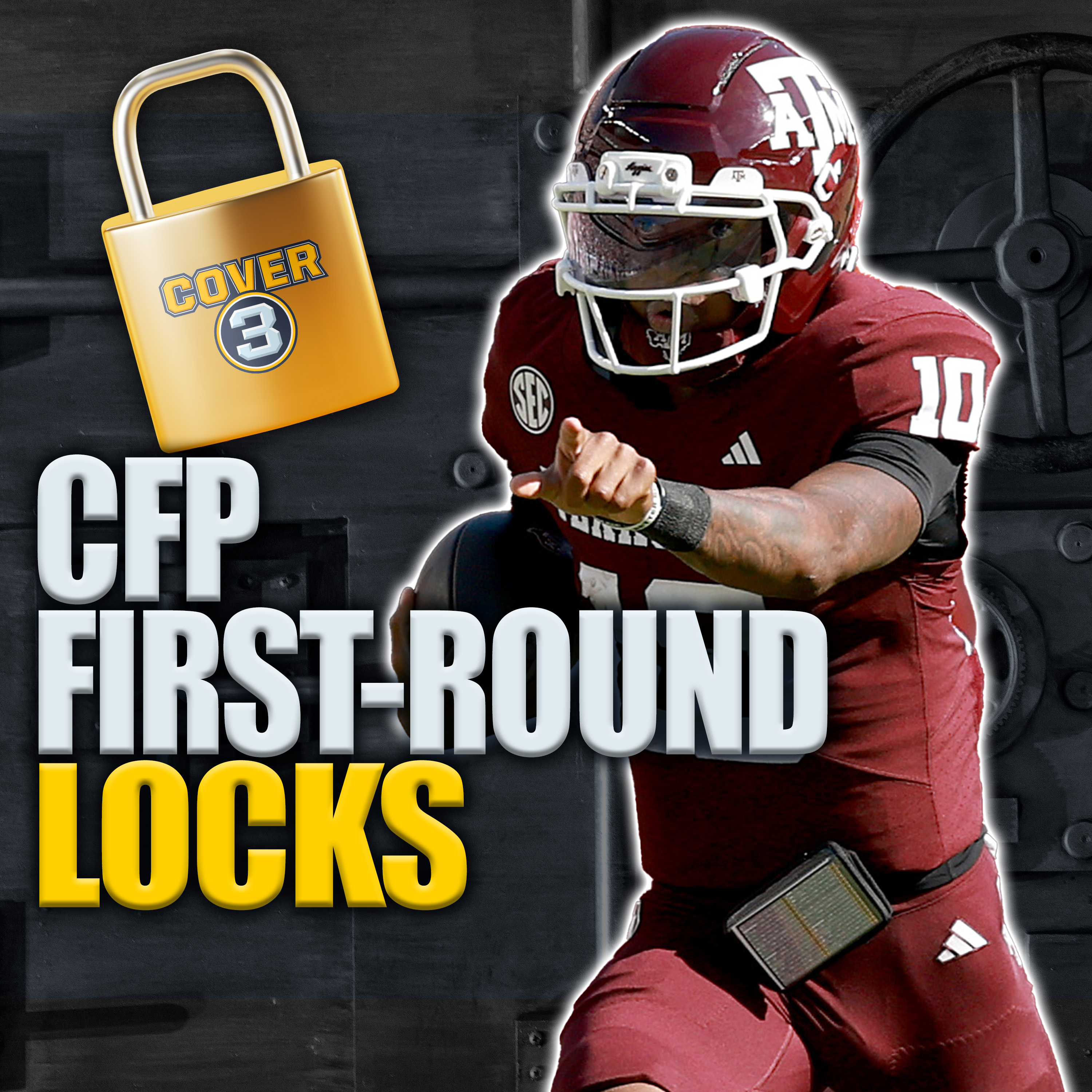 CFP FIRST-ROUND LOCKS: Best Bets, Odds & Picks for College Football | Alabama-Oklahoma & More! episode artwork