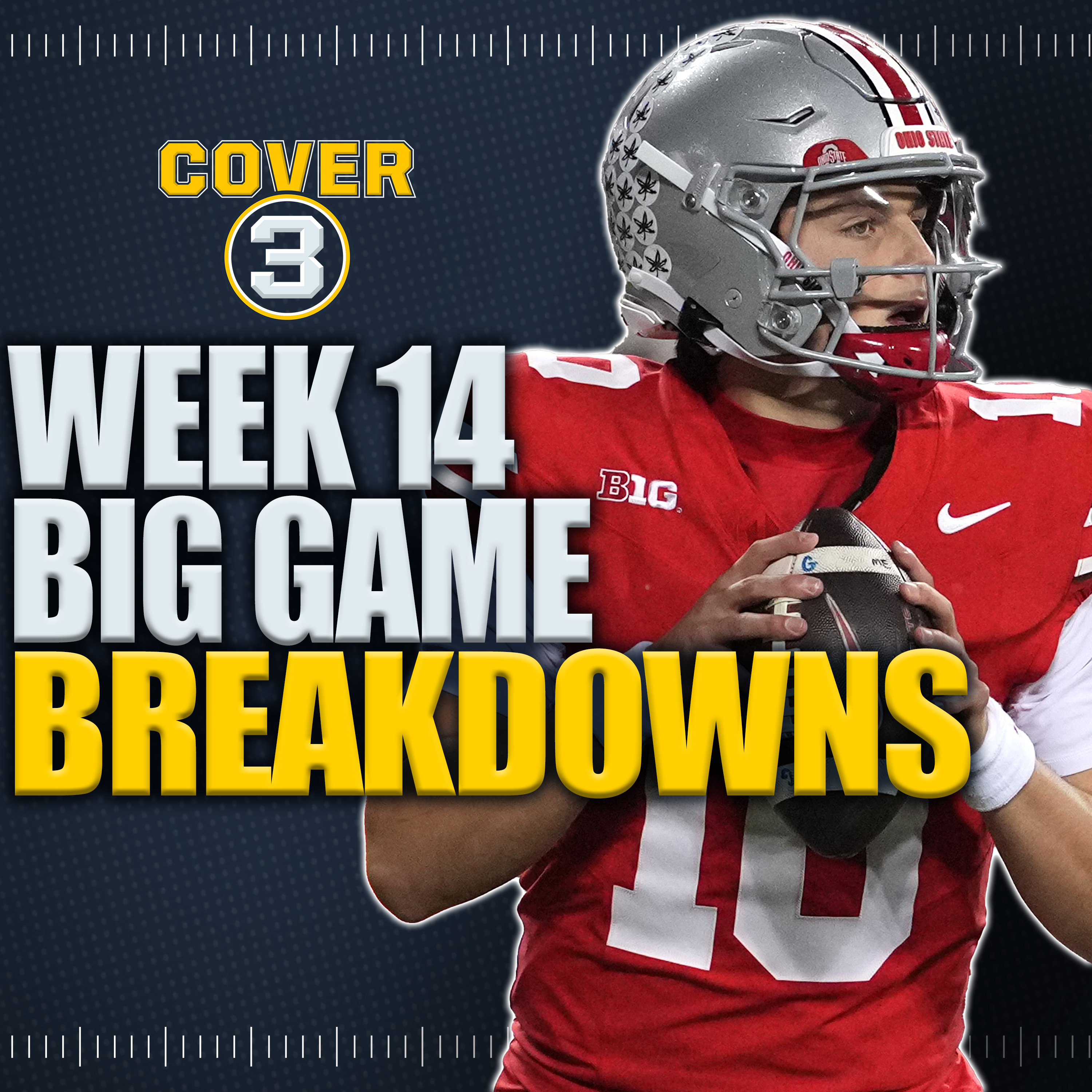 Big Game Breakdown: Keys To The Game, X-factors For Ohio State-Michigan, Texas A&M-Texas, MORE! episode artwork